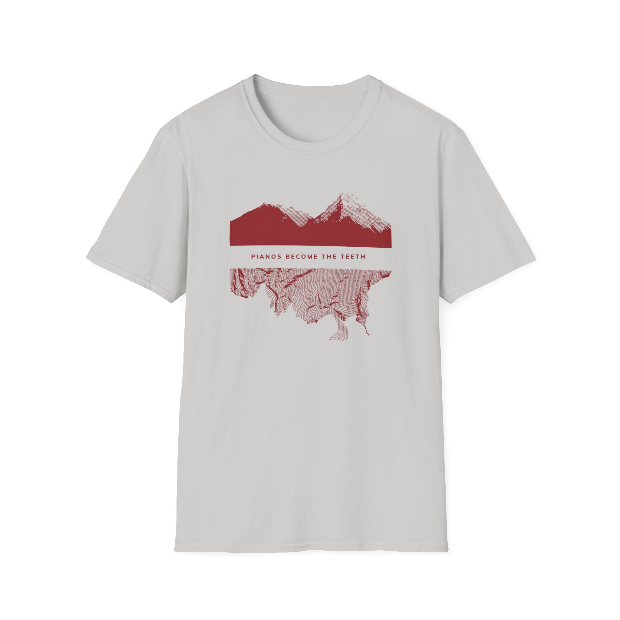 Pianos Become the Teeth Mountains Unisex Softstyle T-Shirt