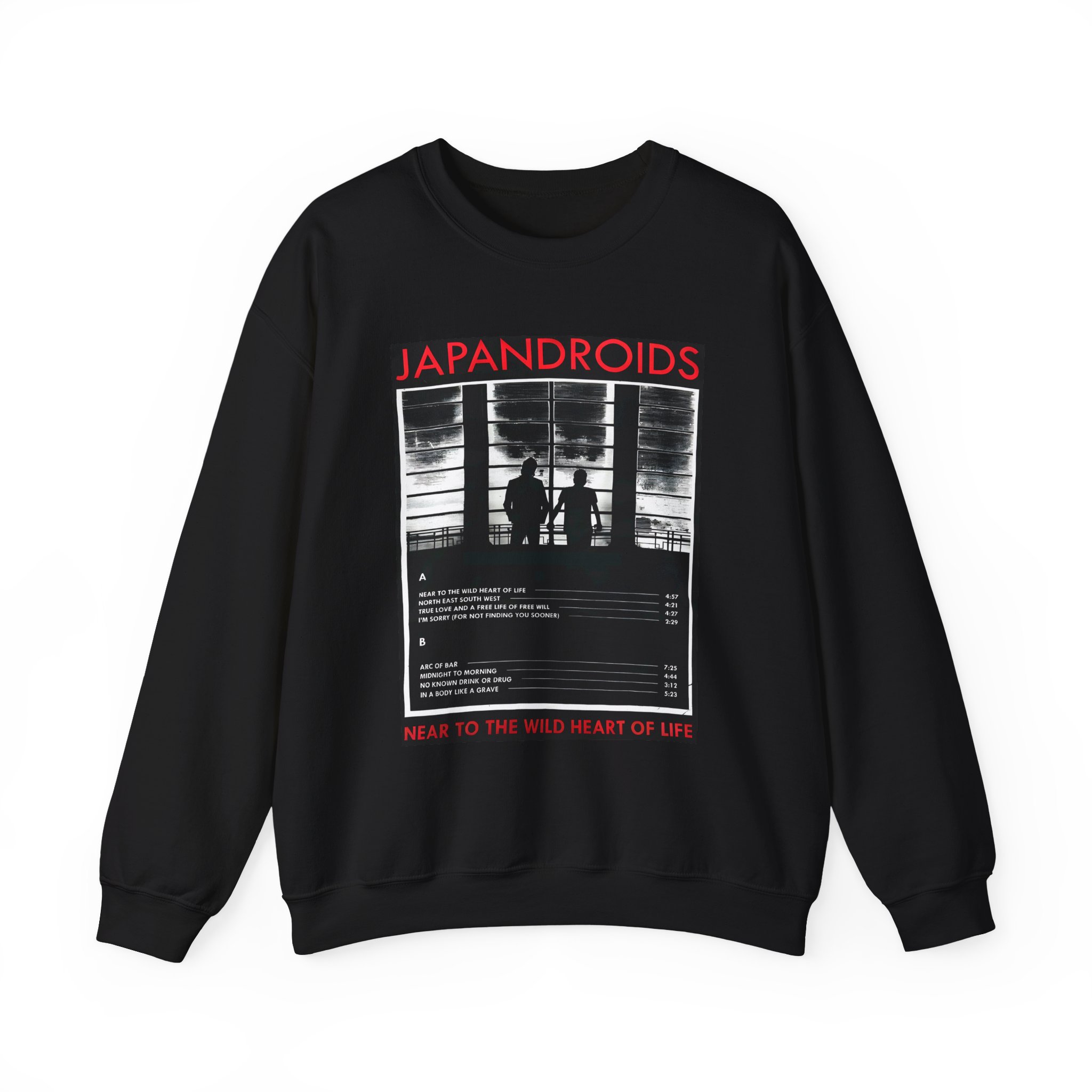 Japandroids Near to the Wild Heart of Life Unisex Heavy Blendâ„¢ Crewneck Sweatshirt