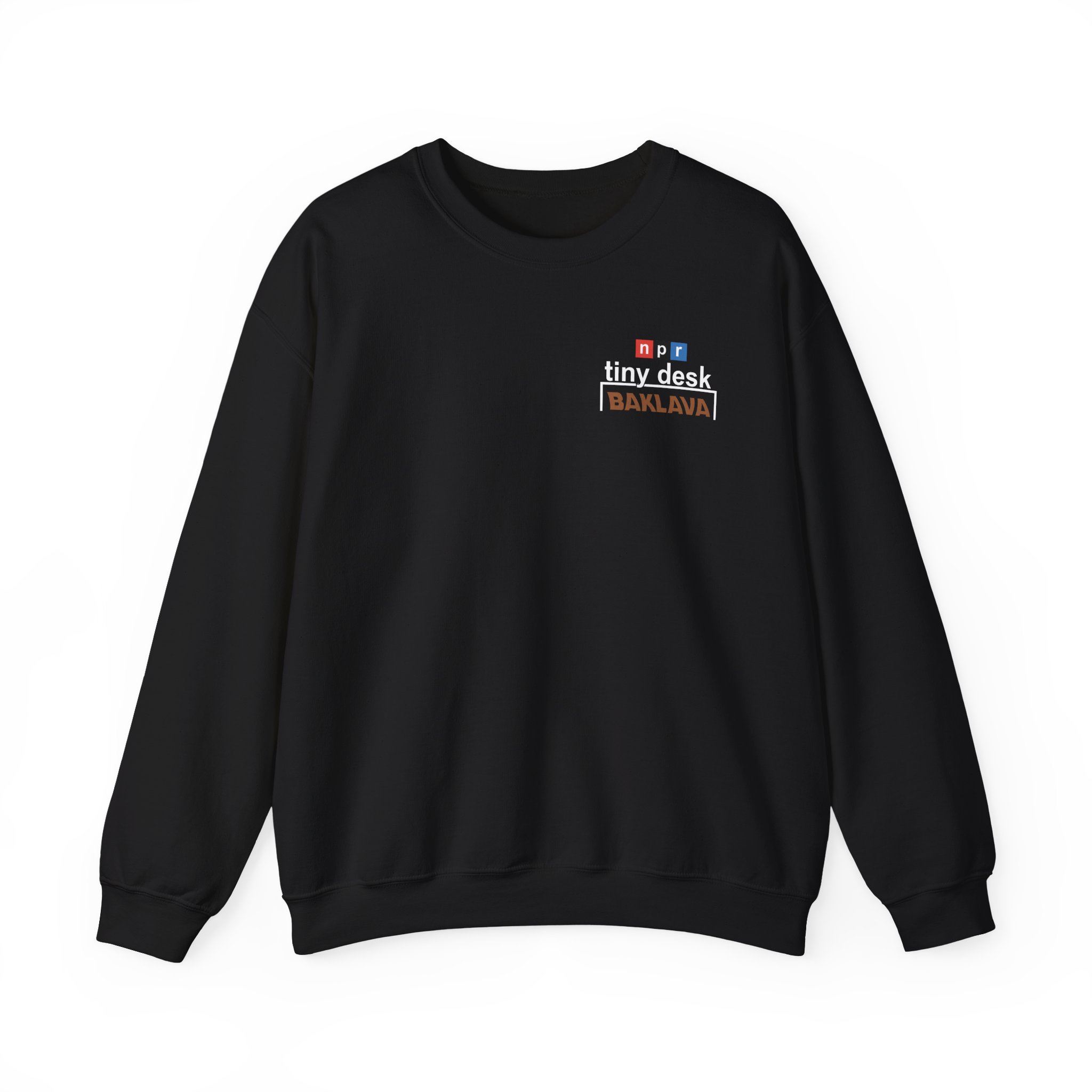 Action Bronson Baklava X Npr Tiny Desk Unisex Heavy Blendâ„¢ Crewneck Sweatshirt