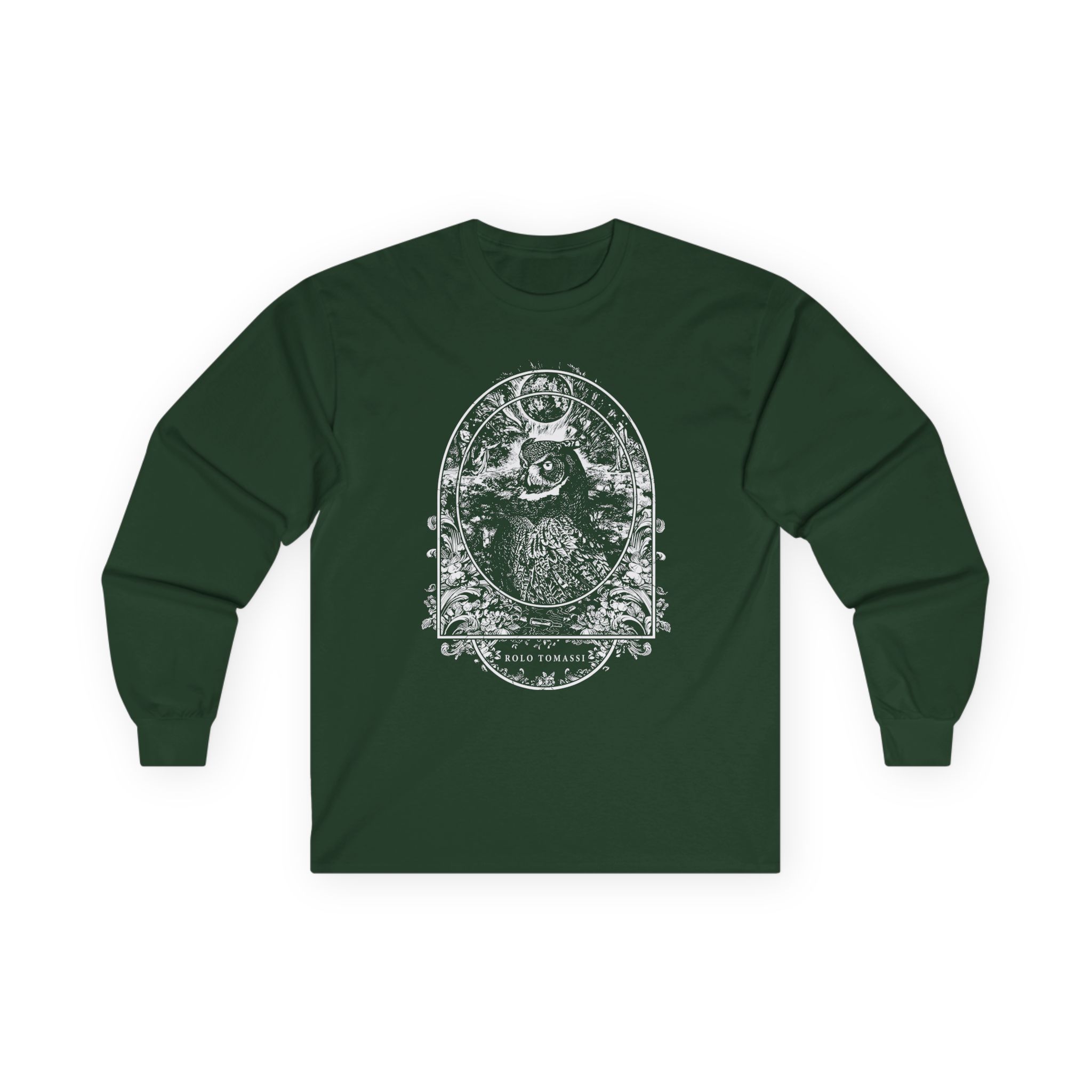 Rolo Tomassi Owl Unisex Ultra Cotton Long Sleeve Tee
