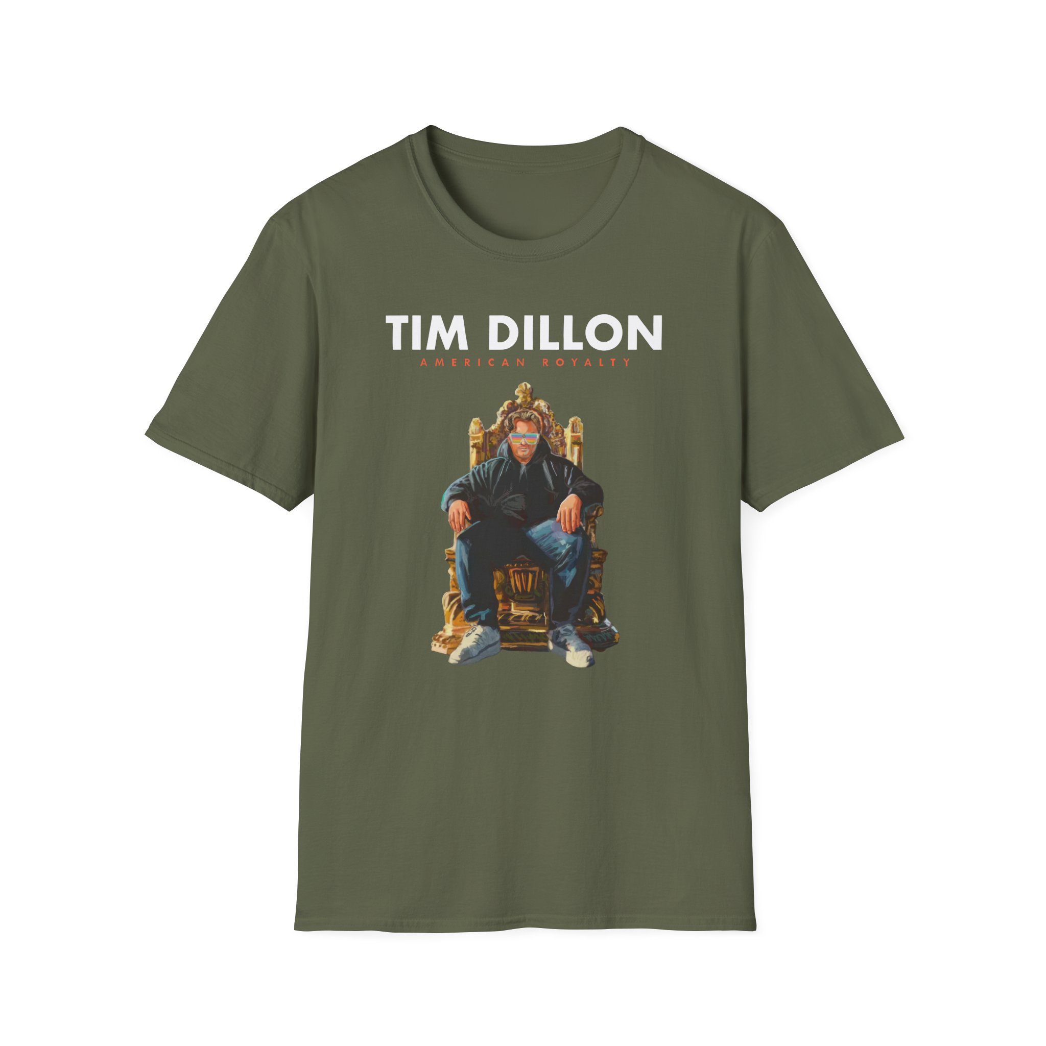 Tim Dillon American Royalty Tour Unisex Softstyle T-Shirt