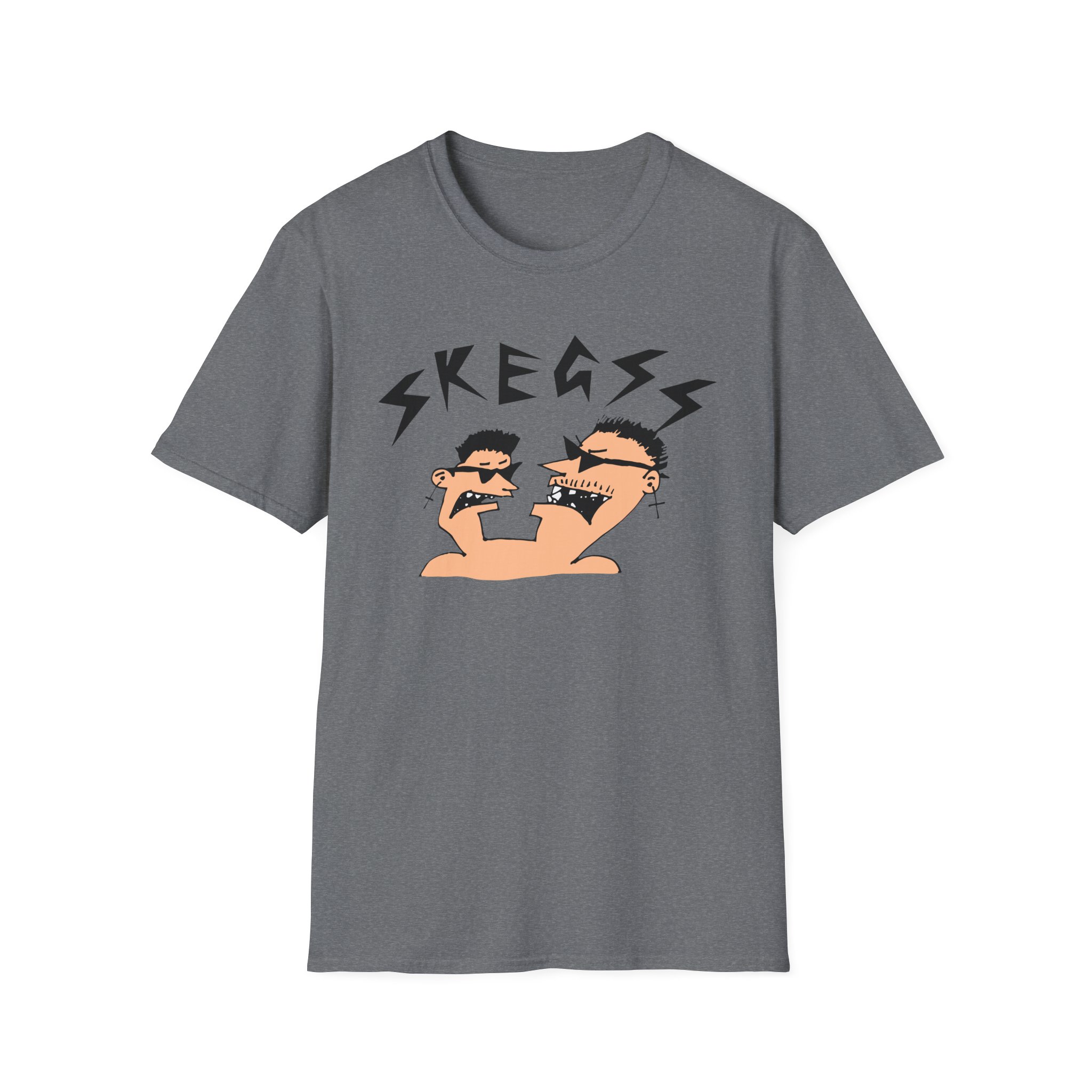 Skegss Two Heads Unisex Softstyle T-Shirt