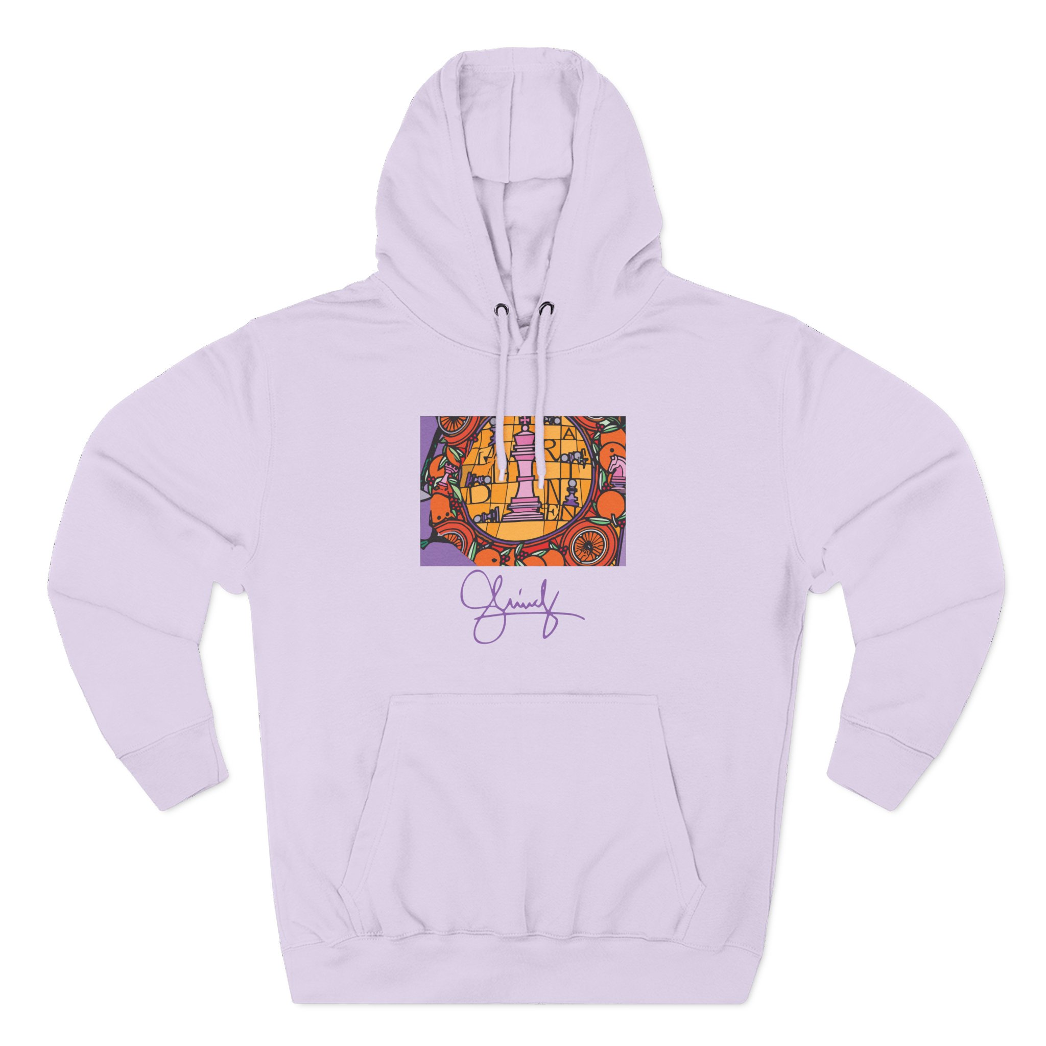 Shindy Three-Panel Fleece Hoodie