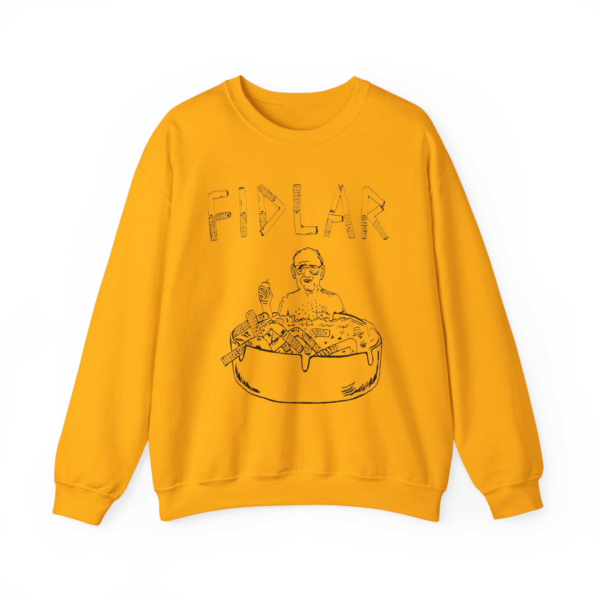 Fidlar Ashtray Unisex Heavy Blendâ„¢ Crewneck Sweatshirt