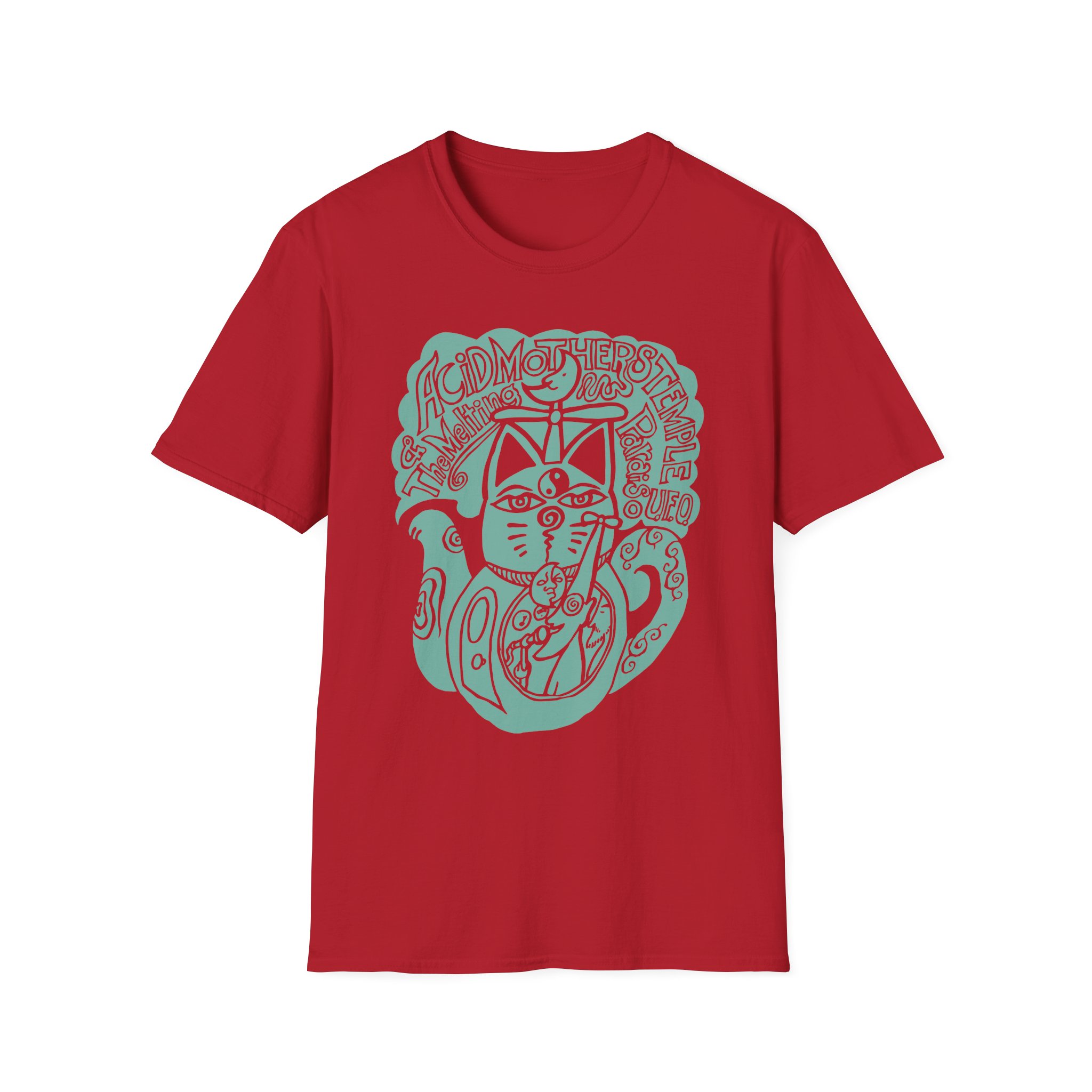 Acid Mothers Temple Teapot Unisex Softstyle T-Shirt