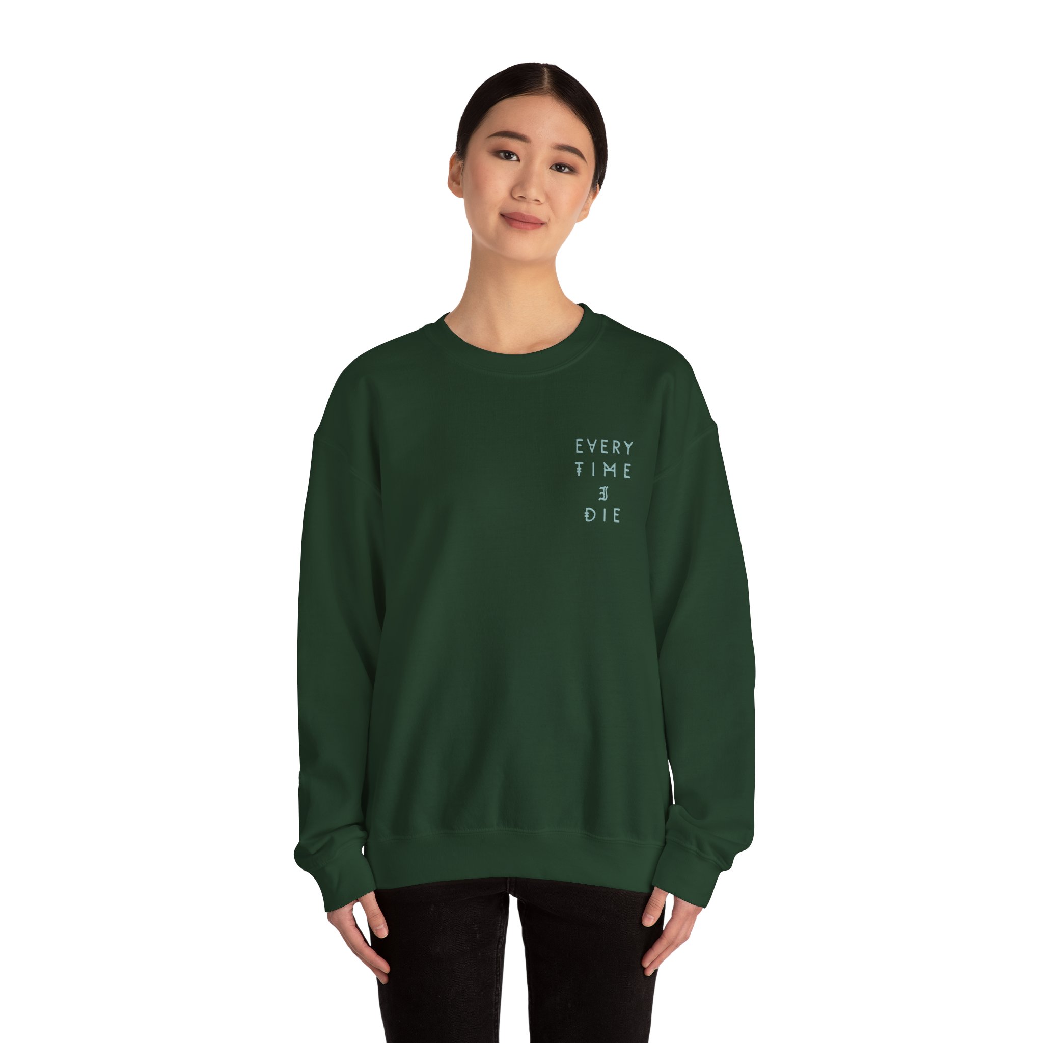 Every Time I Die Fpu Pigment Dyed Unisex Heavy Blend Crewneck Sweatshirt