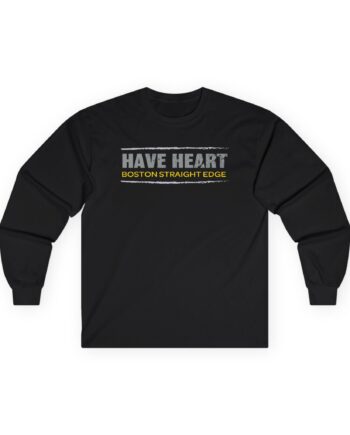 Have Heart Boston Straight Edge Unisex Ultra Cotton Long Sleeve Tee