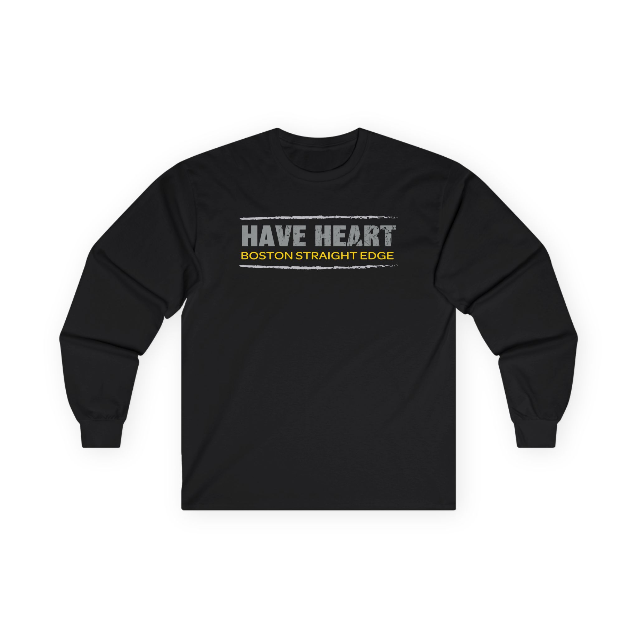 Have Heart Boston Straight Edge Unisex Ultra Cotton Long Sleeve Tee