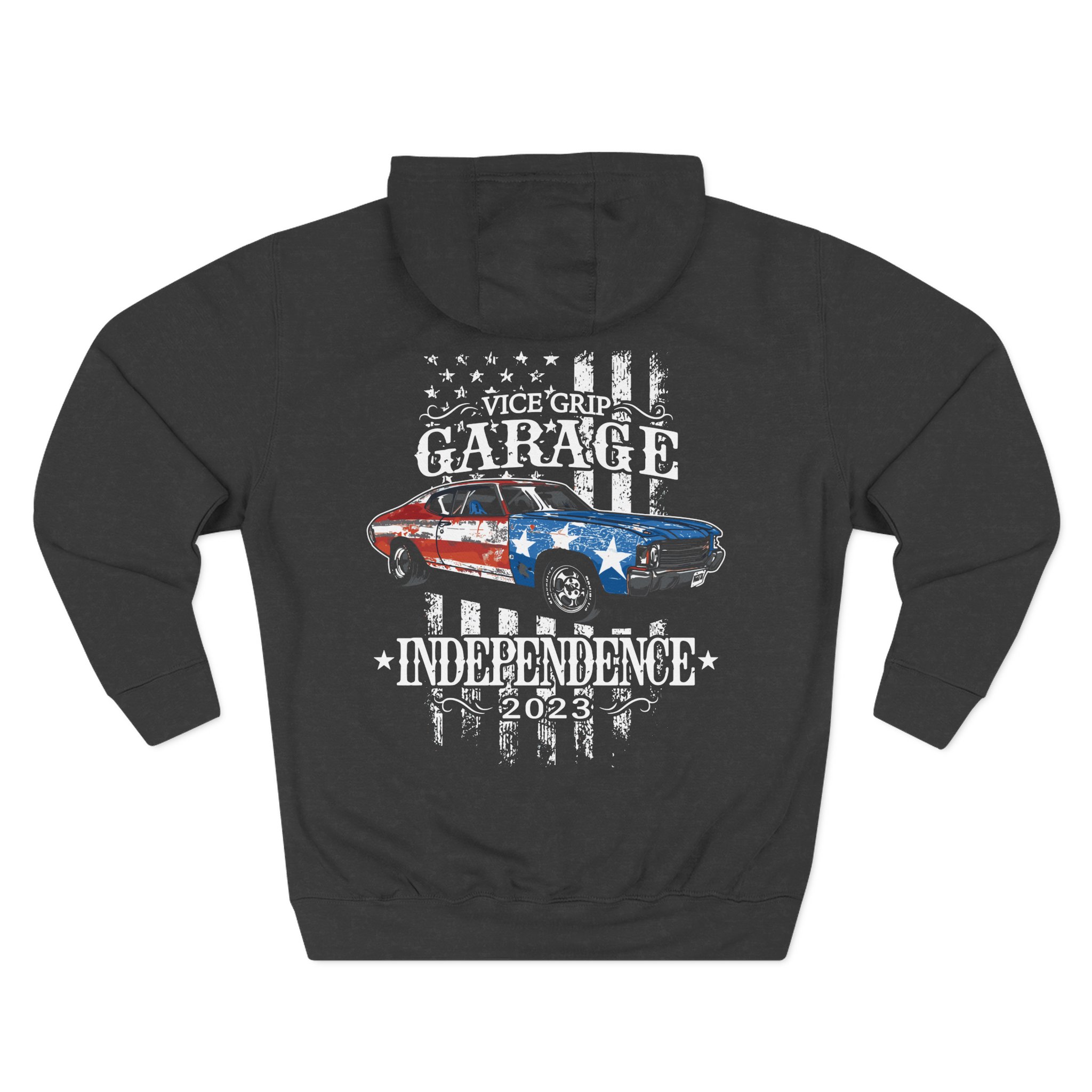 Vicegripgarage Independence 2023 Three-Panel Fleece Hoodie