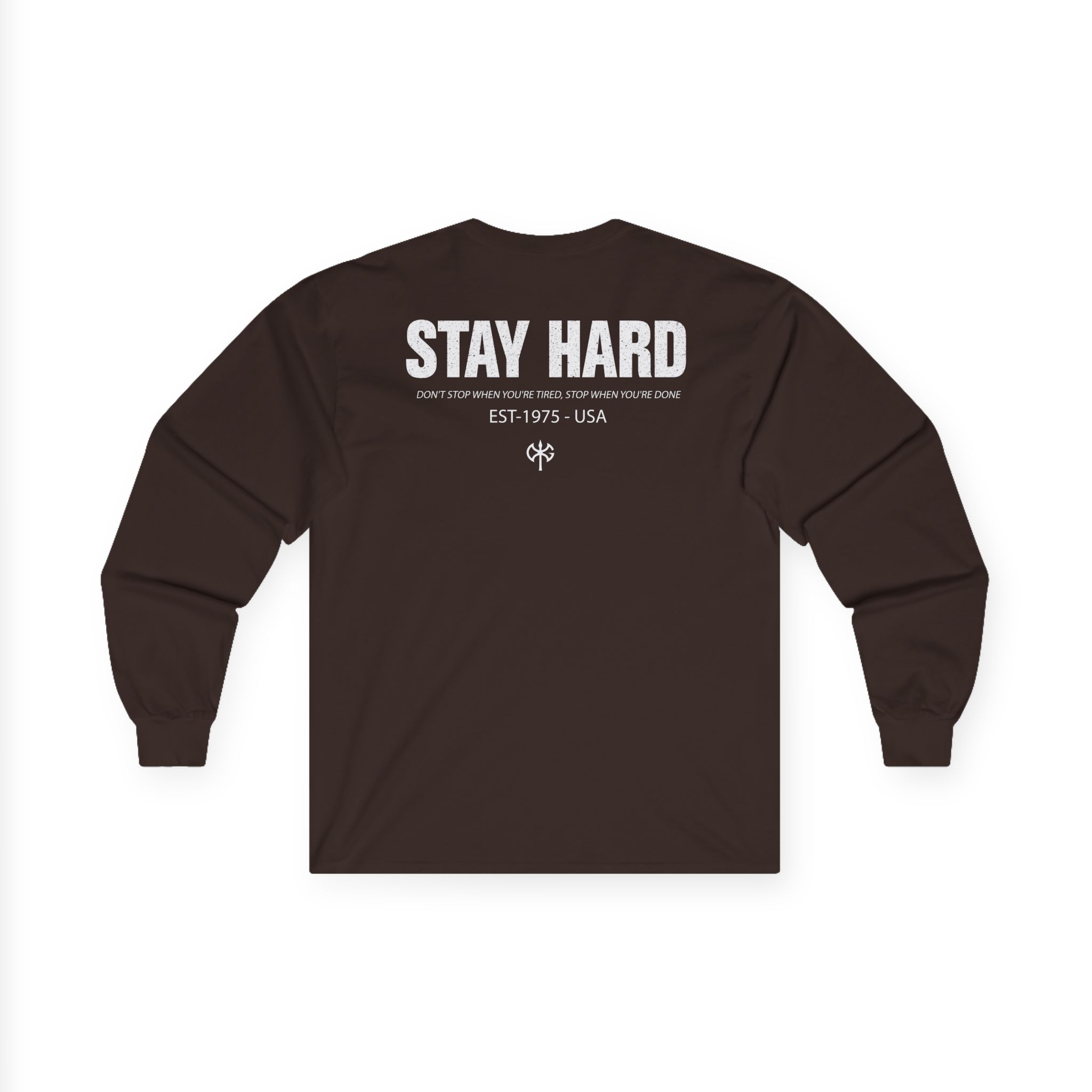 David Goggins Stay Hard Unisex Ultra Cotton Long Sleeve Tee