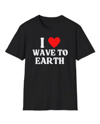 I Love Wave to Earth Unisex Softstyle T-Shirt