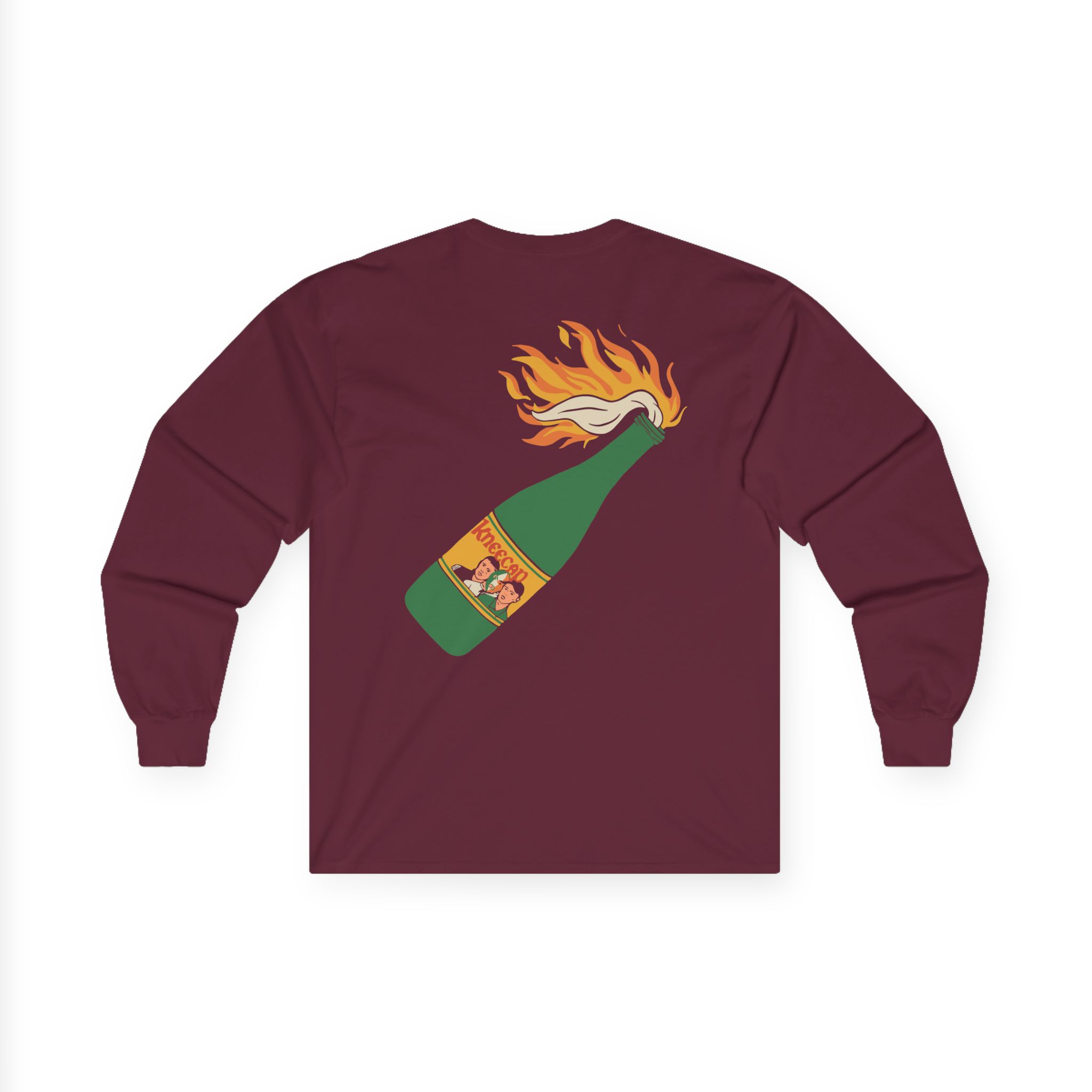 Flaming Buckfast Unisex Ultra Cotton Long Sleeve Tee