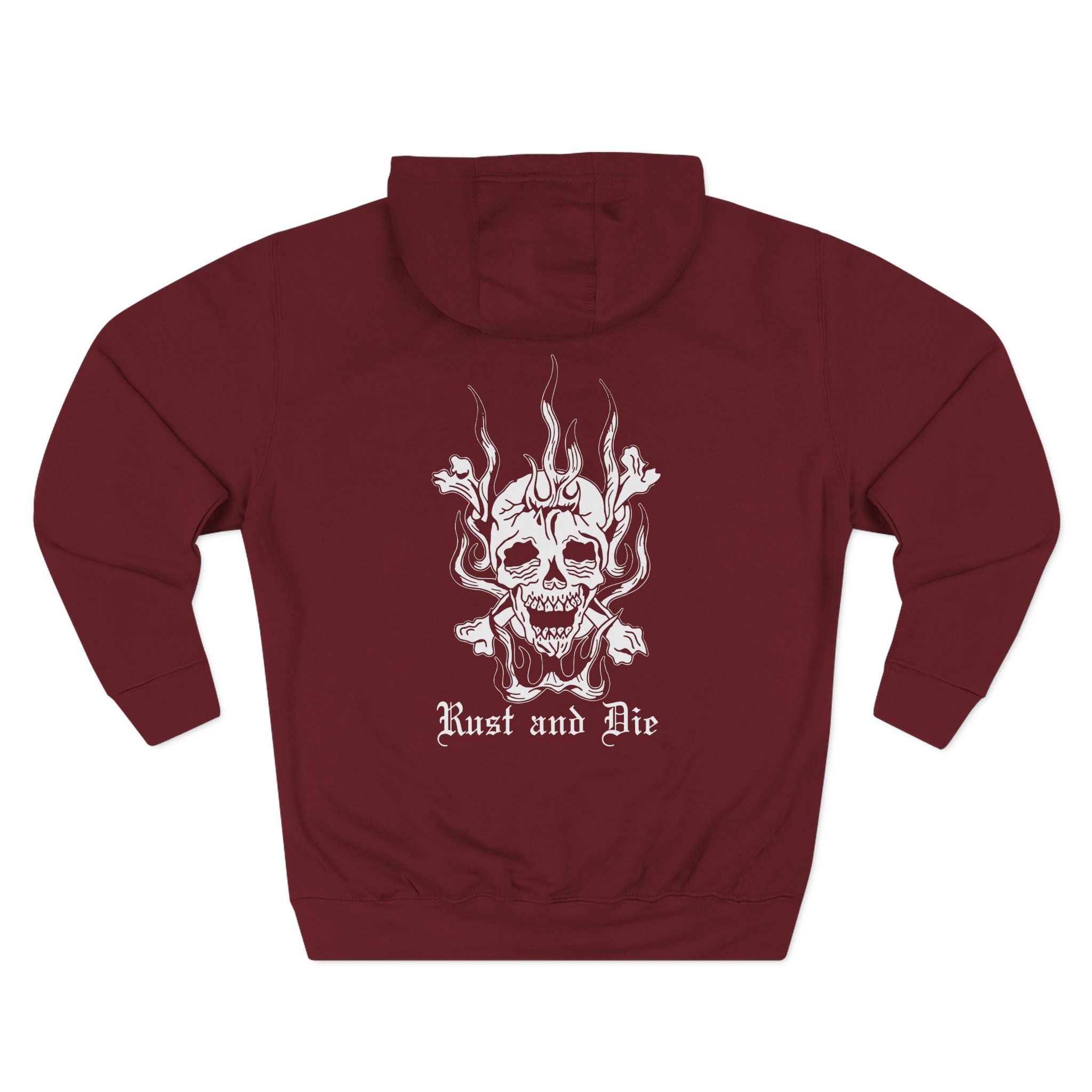 Kublai Khan - Rust and Die Three-Panel Fleece Hoodie