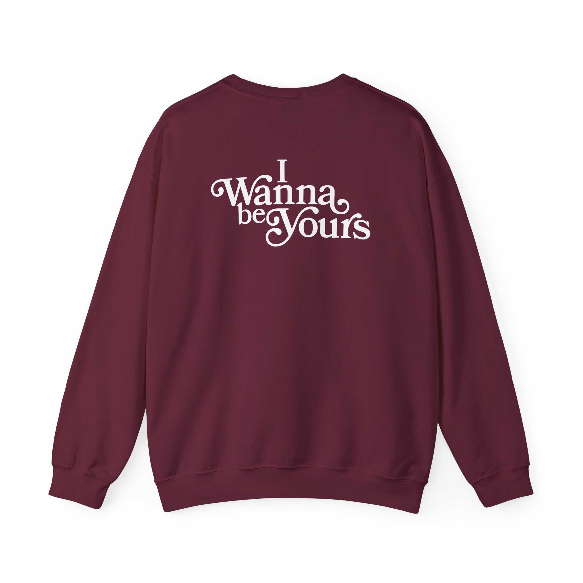 Arctic Monkeys I Wanna Be Yours Lyric Unisex Heavy Blendâ„¢ Crewneck Sweatshirt