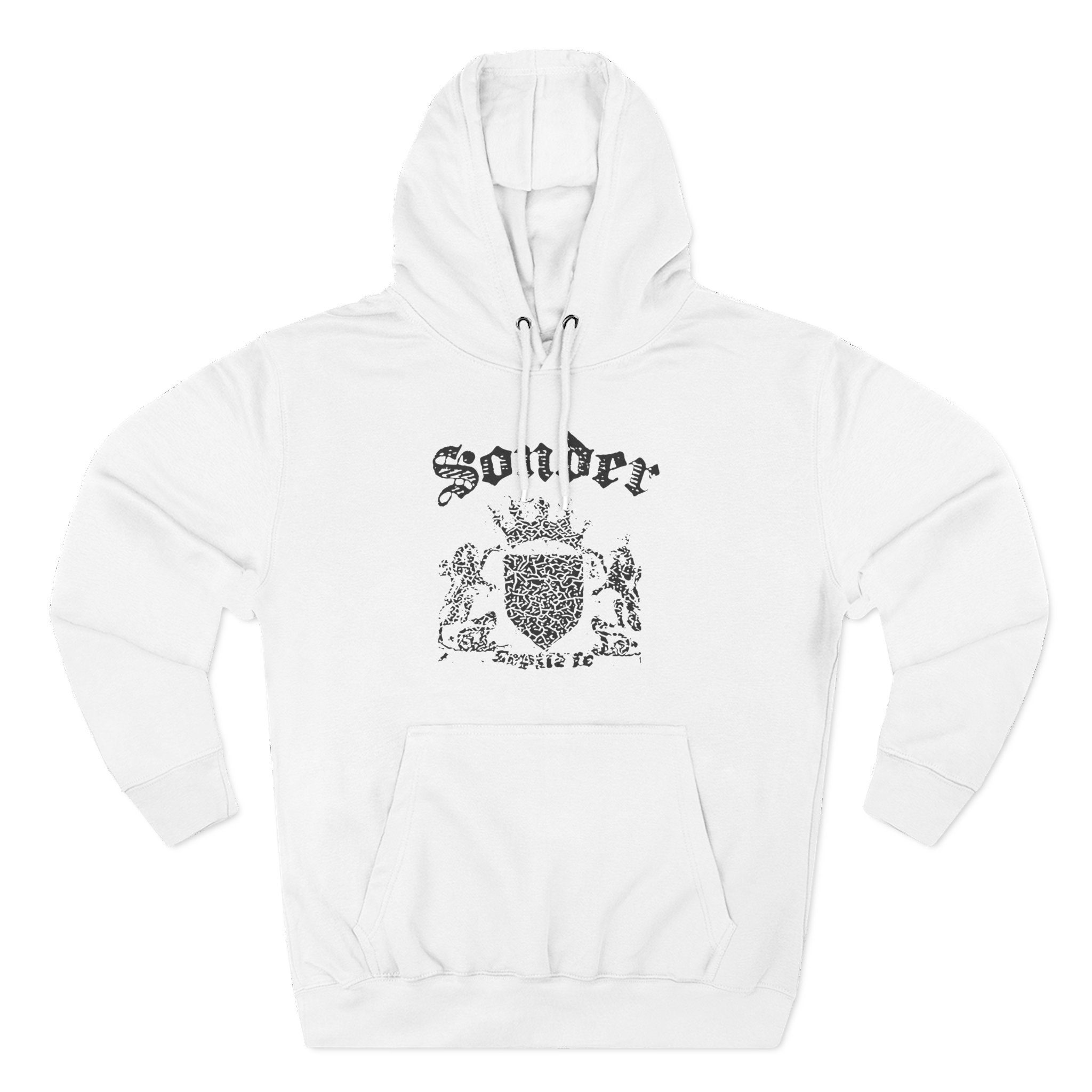 Sonder Crest Three-Panel Fleece Hoodie