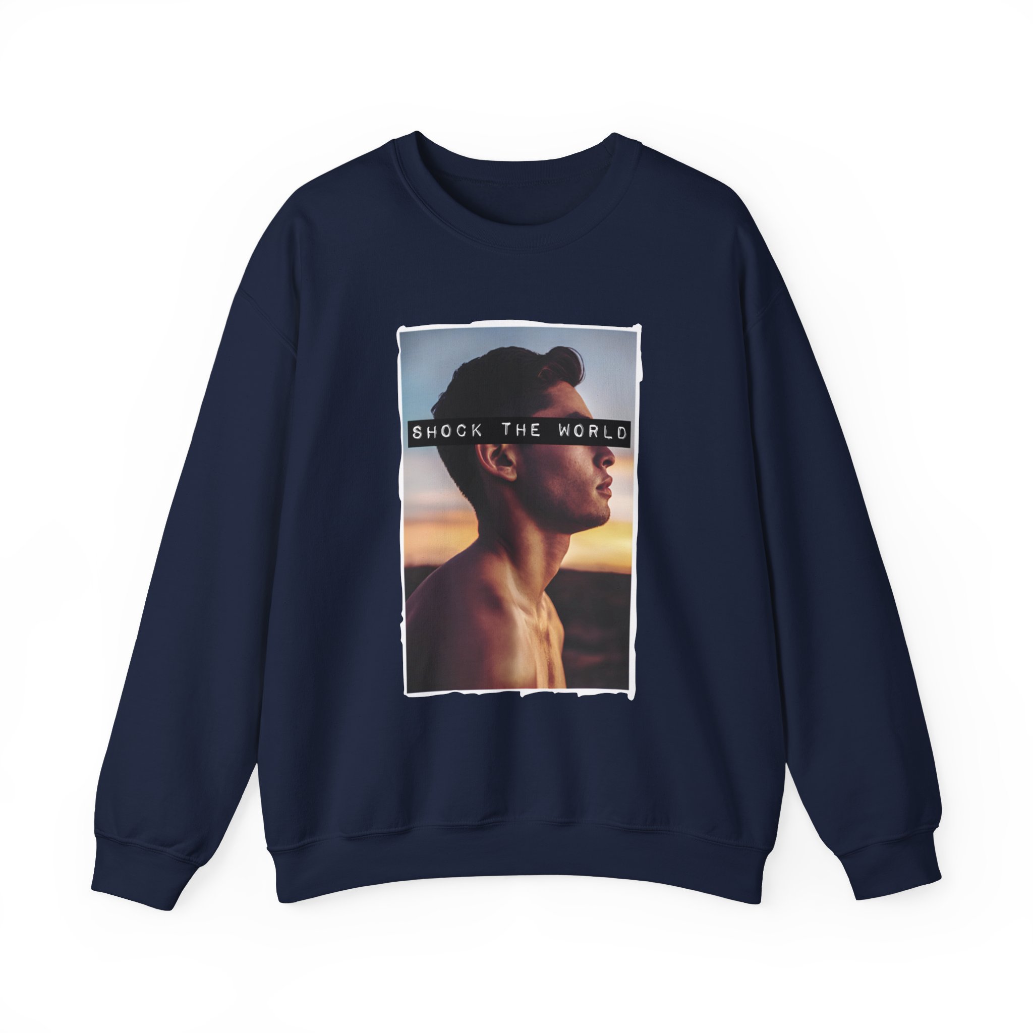 Ryan Garcia Shock the World Unisex Heavy Blendâ„¢ Crewneck Sweatshirt