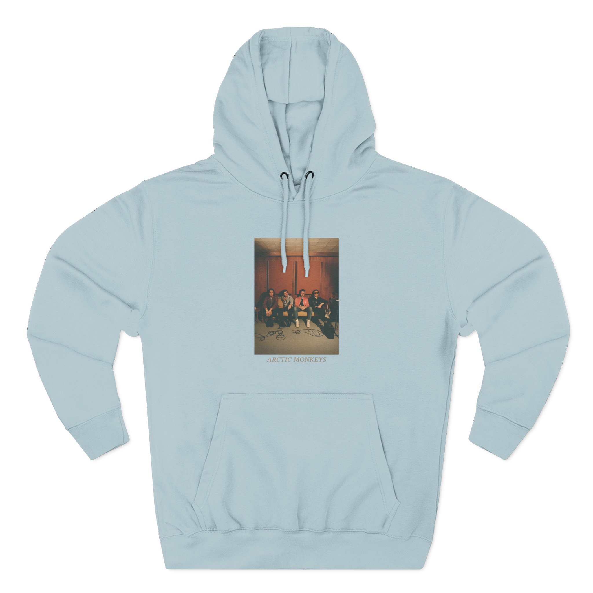 Arctic Monkeys Band Photo Three-Panel Fleece Hoodie