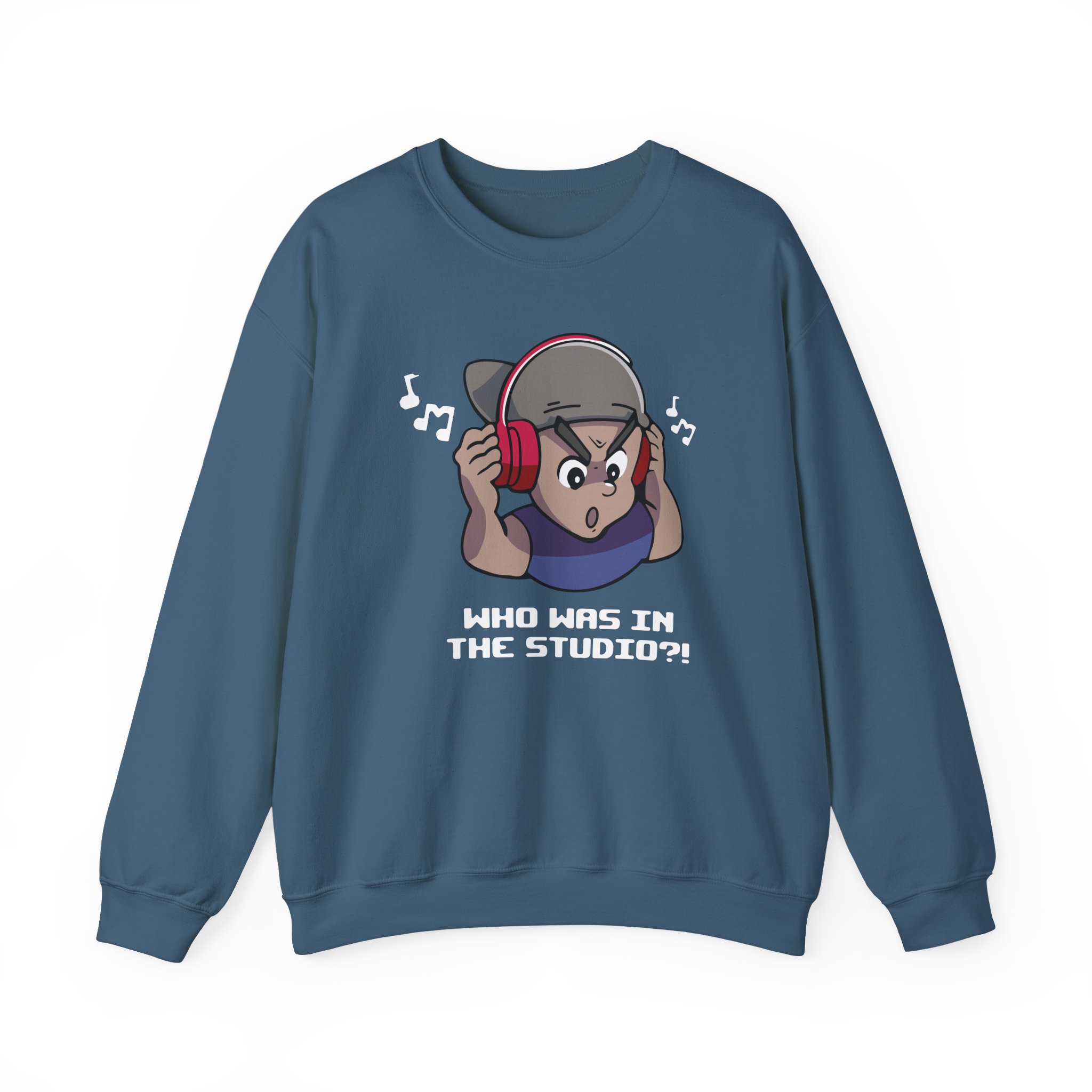 Dashie Who Was in the Studio Unisex Heavy Blendâ„¢ Crewneck Sweatshirt