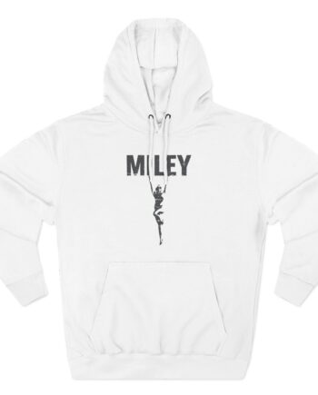 Miley Cyrus Three-Panel Fleece Hoodie