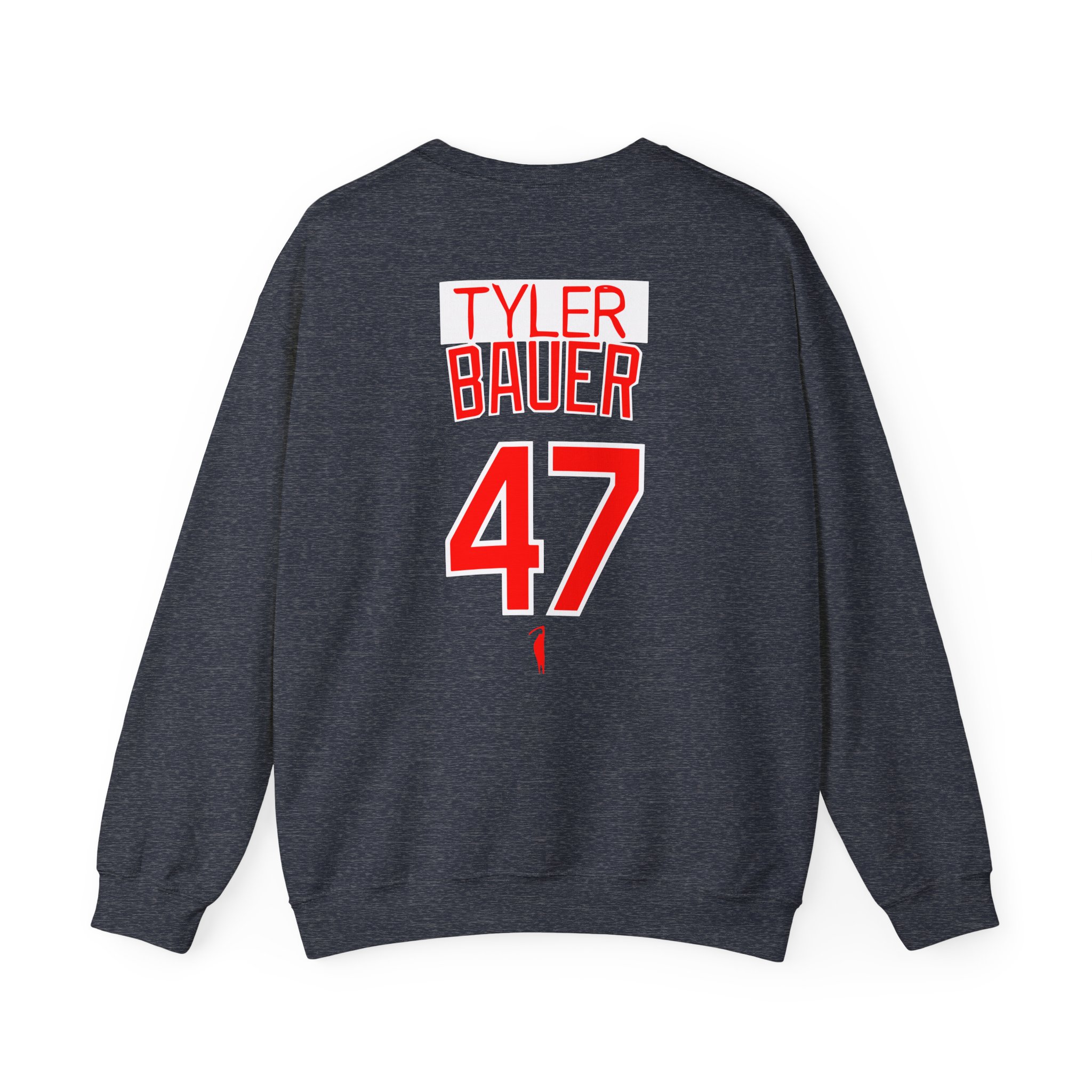 Trevor Bauer Hard Work Never Settles Unisex Heavy Blendâ„¢ Crewneck Sweatshirt