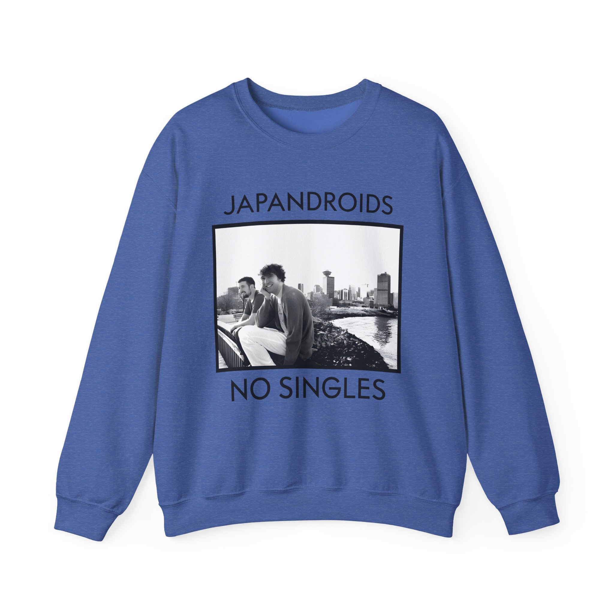Japandroids No Singles Unisex Heavy Blendâ„¢ Crewneck Sweatshirt