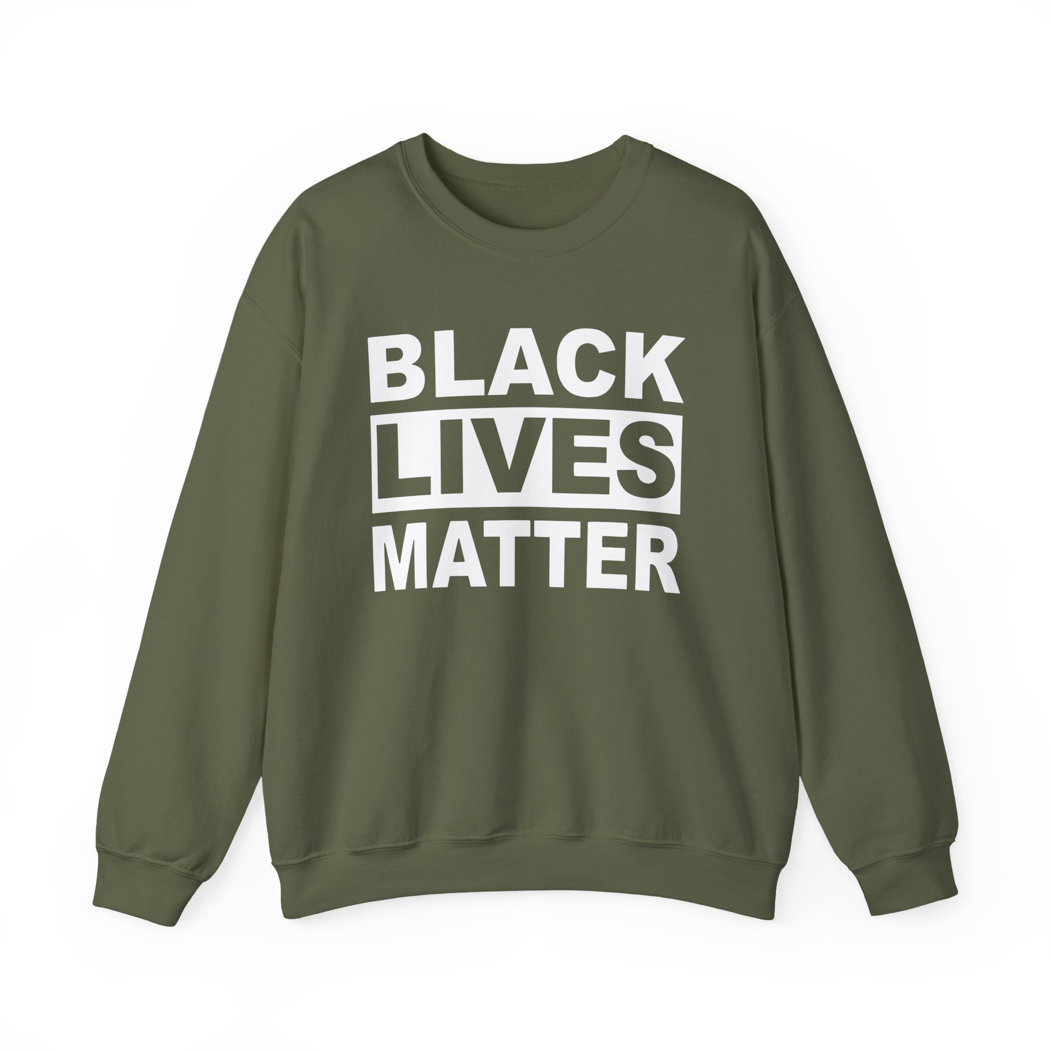 Julien Solomita Black Lives Matter Unisex Heavy Blendâ„¢ Crewneck Sweatshirt