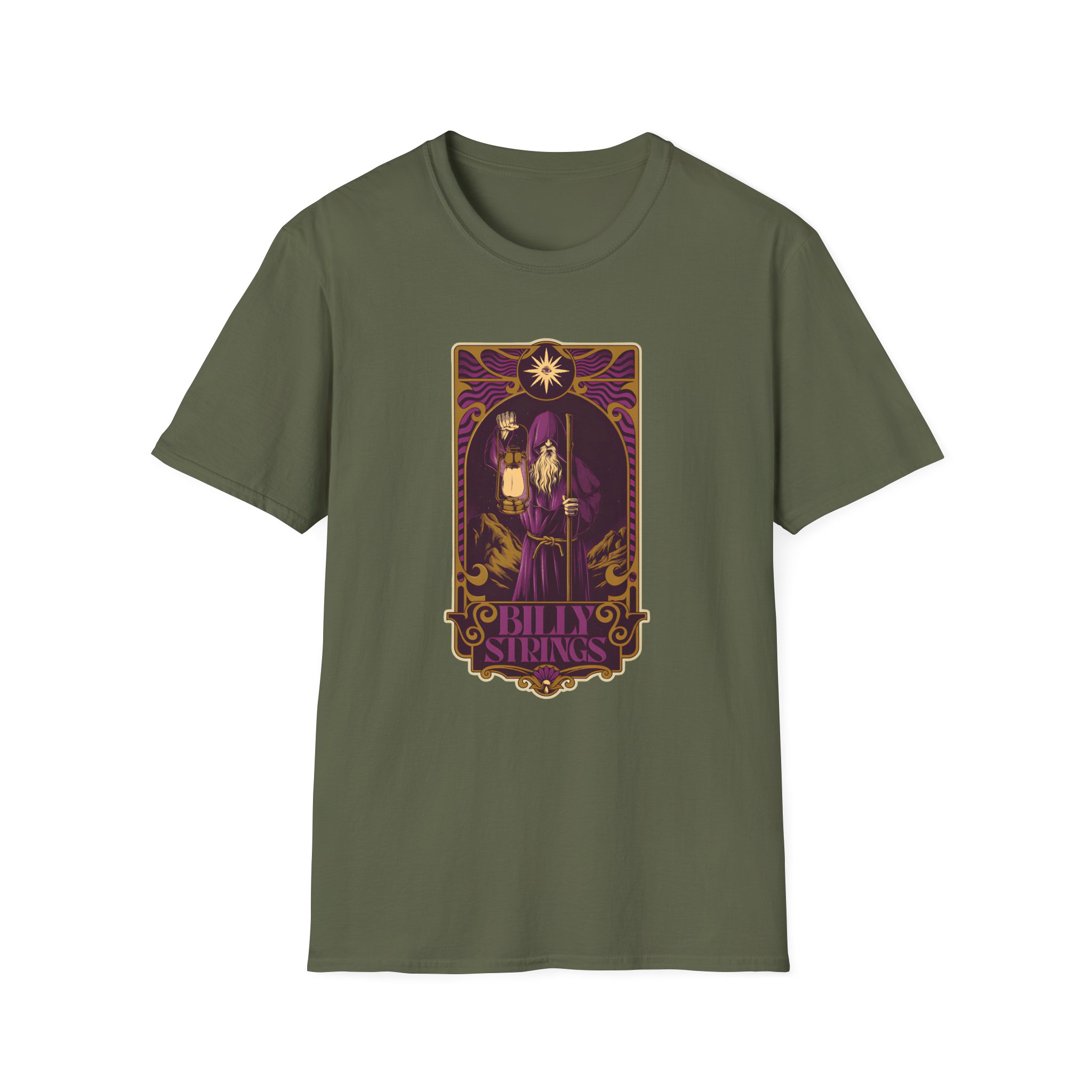Billy Strings the Hermit Unisex Softstyle T-Shirt