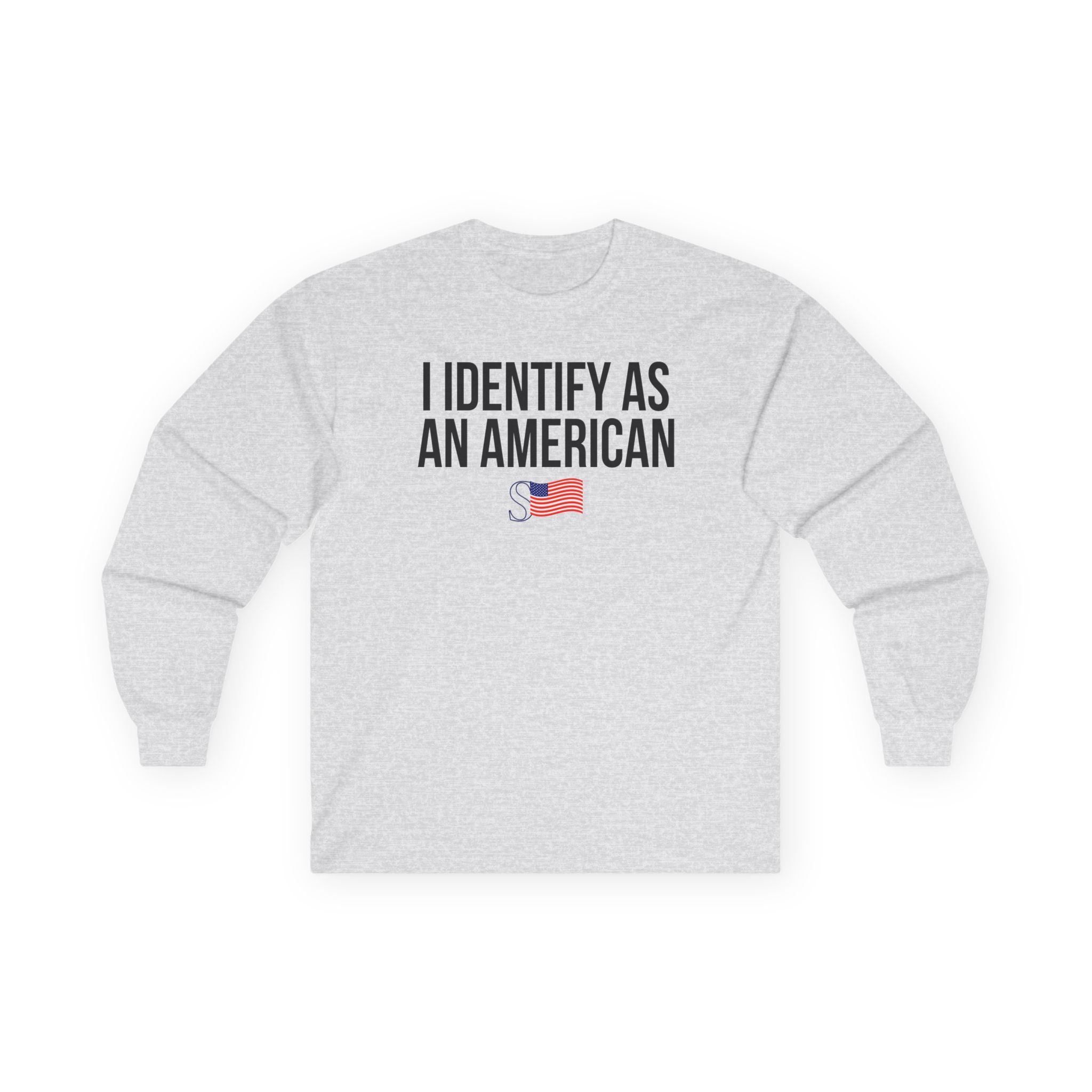 Sean Strickland I Identify as an American Unisex Ultra Cotton Long Sleeve Tee