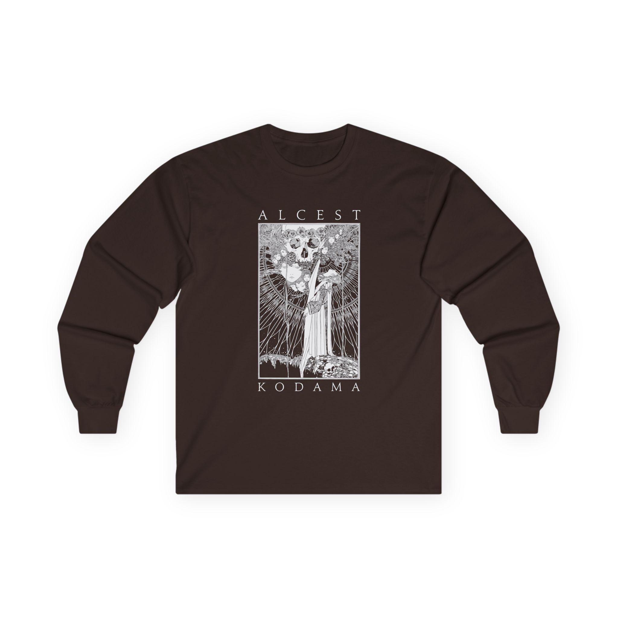 Alcest Kodama Faces Unisex Ultra Cotton Long Sleeve Tee