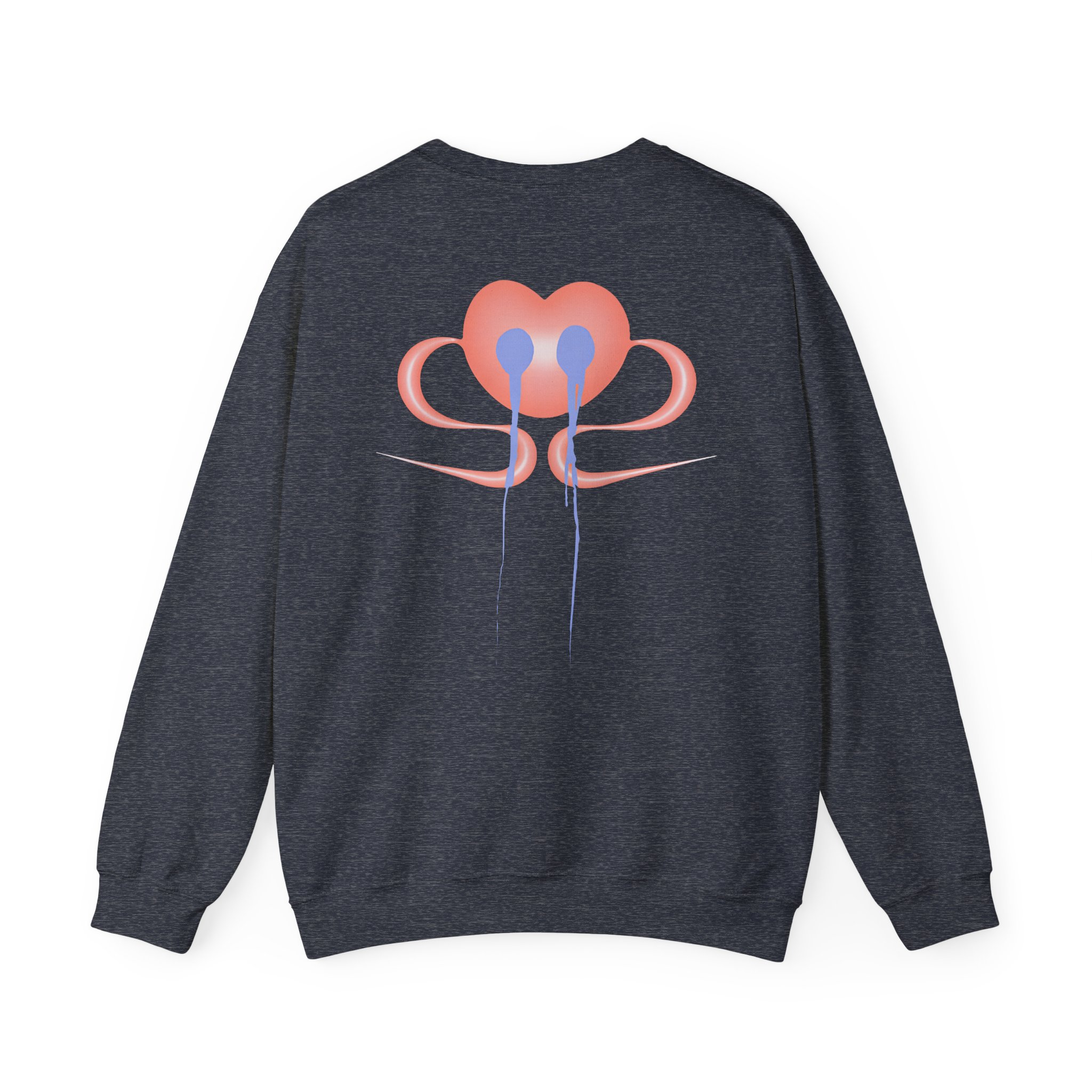 Nina Chuba Heart Unisex Heavy Blendâ„¢ Crewneck Sweatshirt