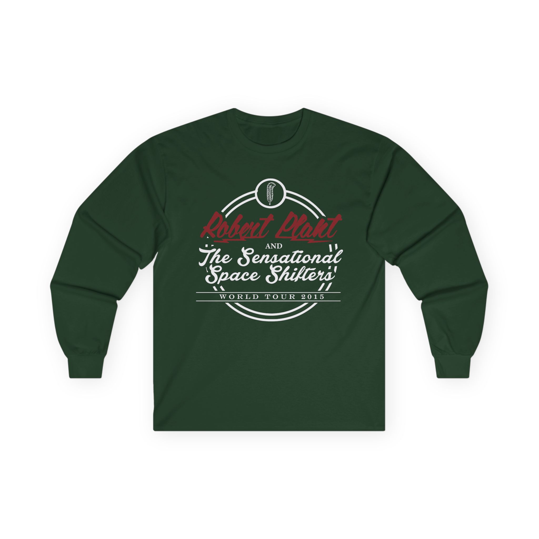 Robert Plant Logo itin Summer 2015 Unisex Ultra Cotton Long Sleeve Tee