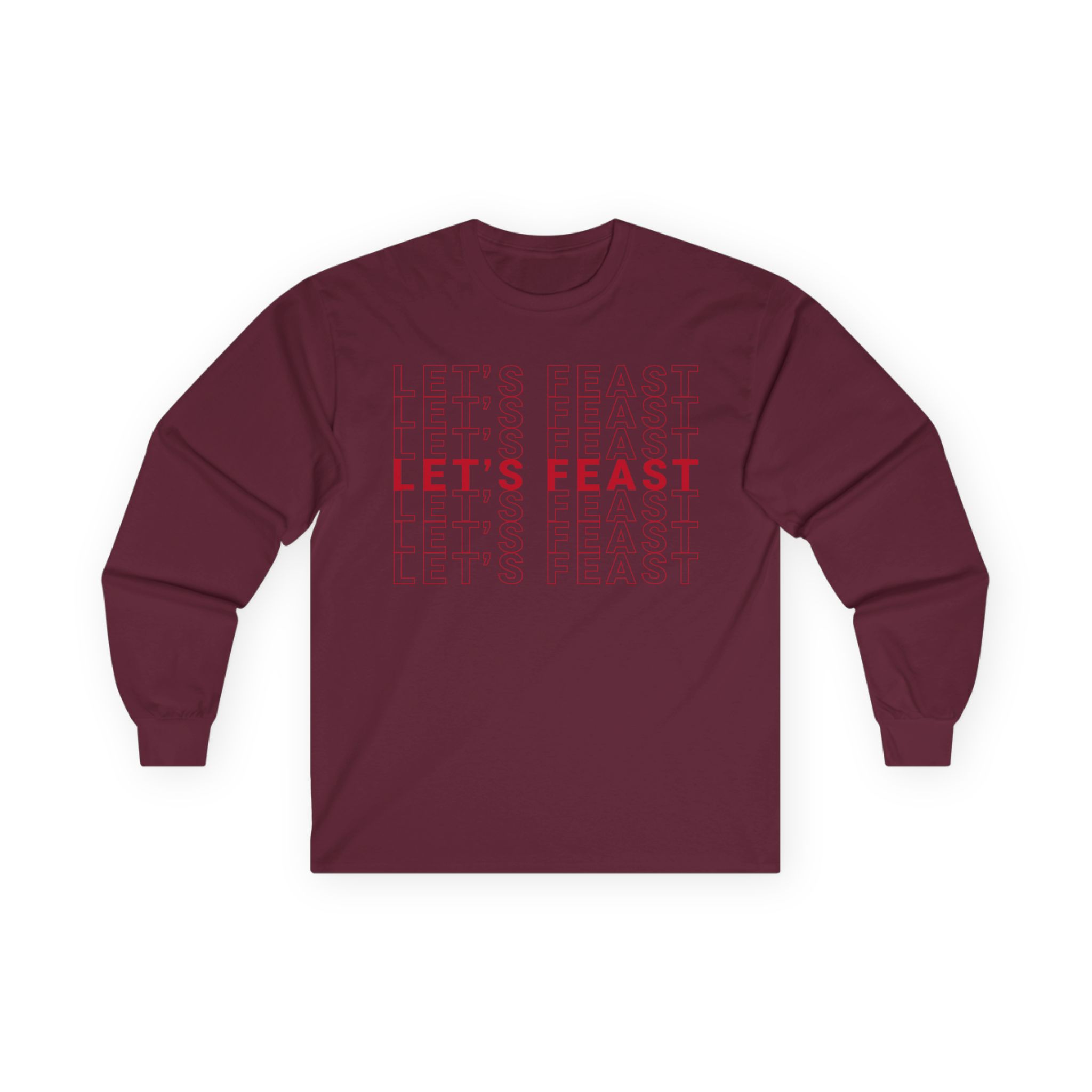 Elyse Myers Let’s Feast Unisex Ultra Cotton Long Sleeve Tee