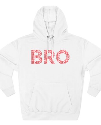 Morgz Bro Three-Panel Fleece Hoodie