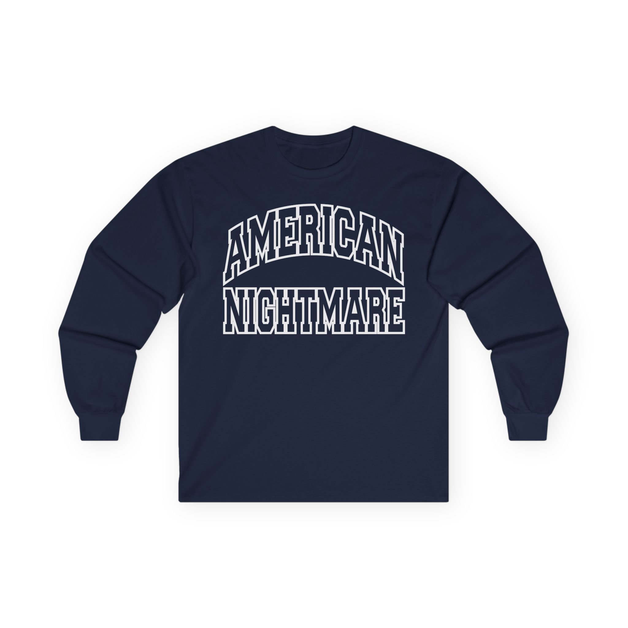 American Nightmare Varsity Unisex Ultra Cotton Long Sleeve Tee