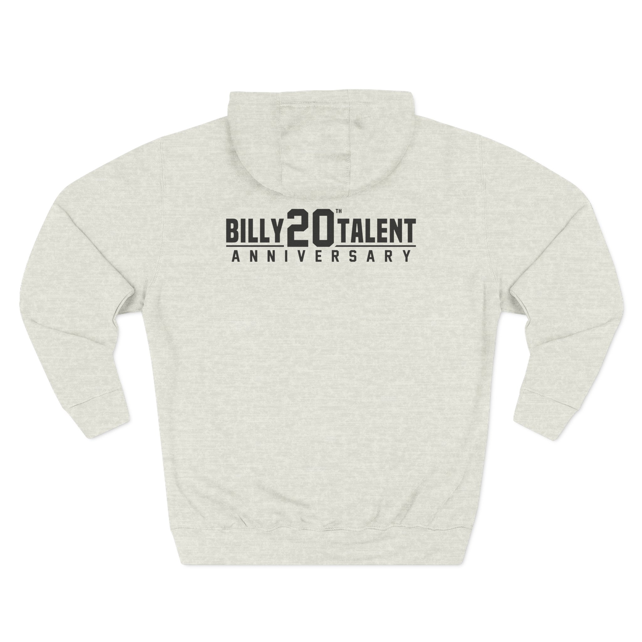 Billy Talent 20th Anniversary Three-Panel Fleece Hoodie