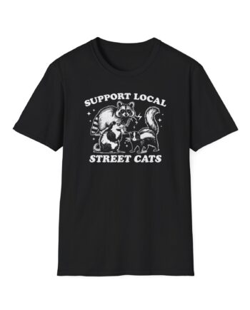 Zingara Support Local Street Cats Unisex Softstyle T-Shirt