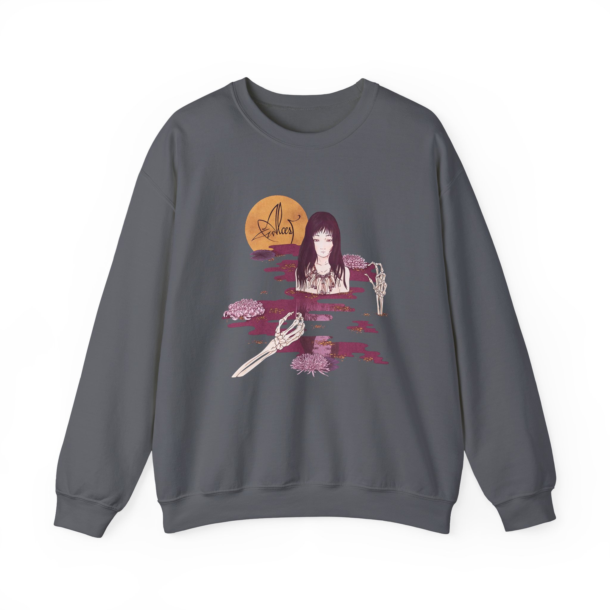 Alcest Kodama Unisex Heavy Blendâ„¢ Crewneck Sweatshirt