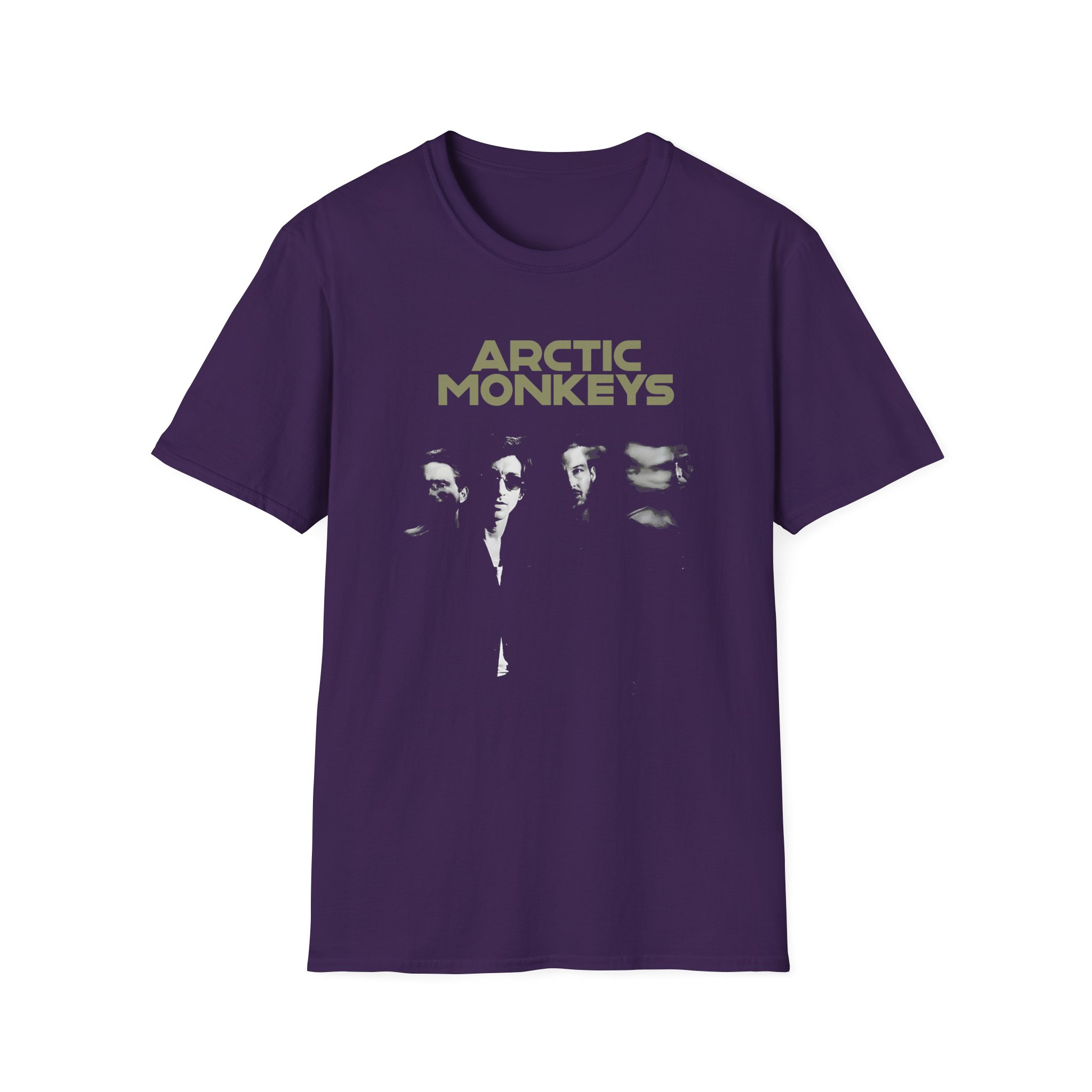Arctic Monkeys Distorted Photo Unisex Softstyle T-Shirt