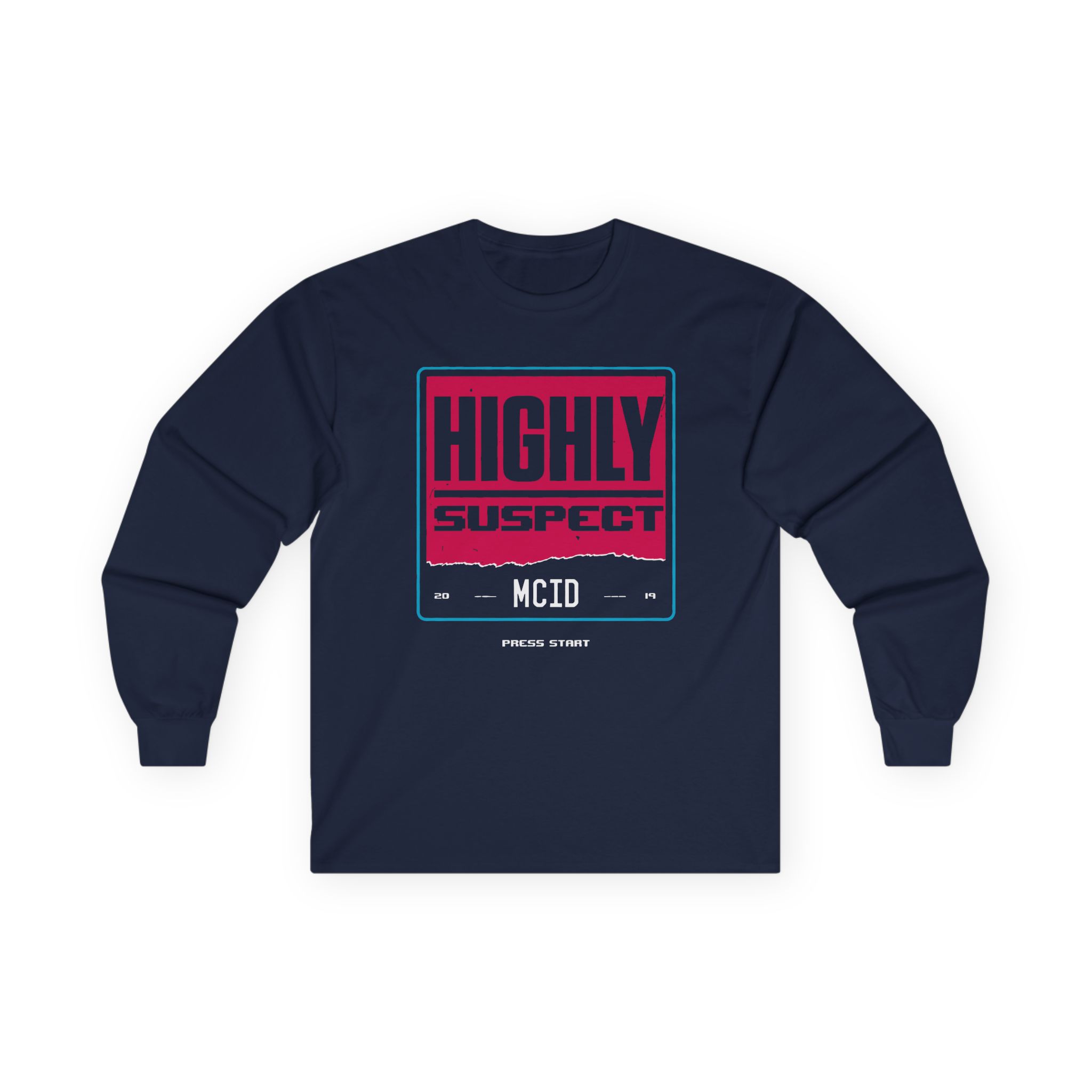 Highly Suspect Press Start Unisex Ultra Cotton Long Sleeve Tee