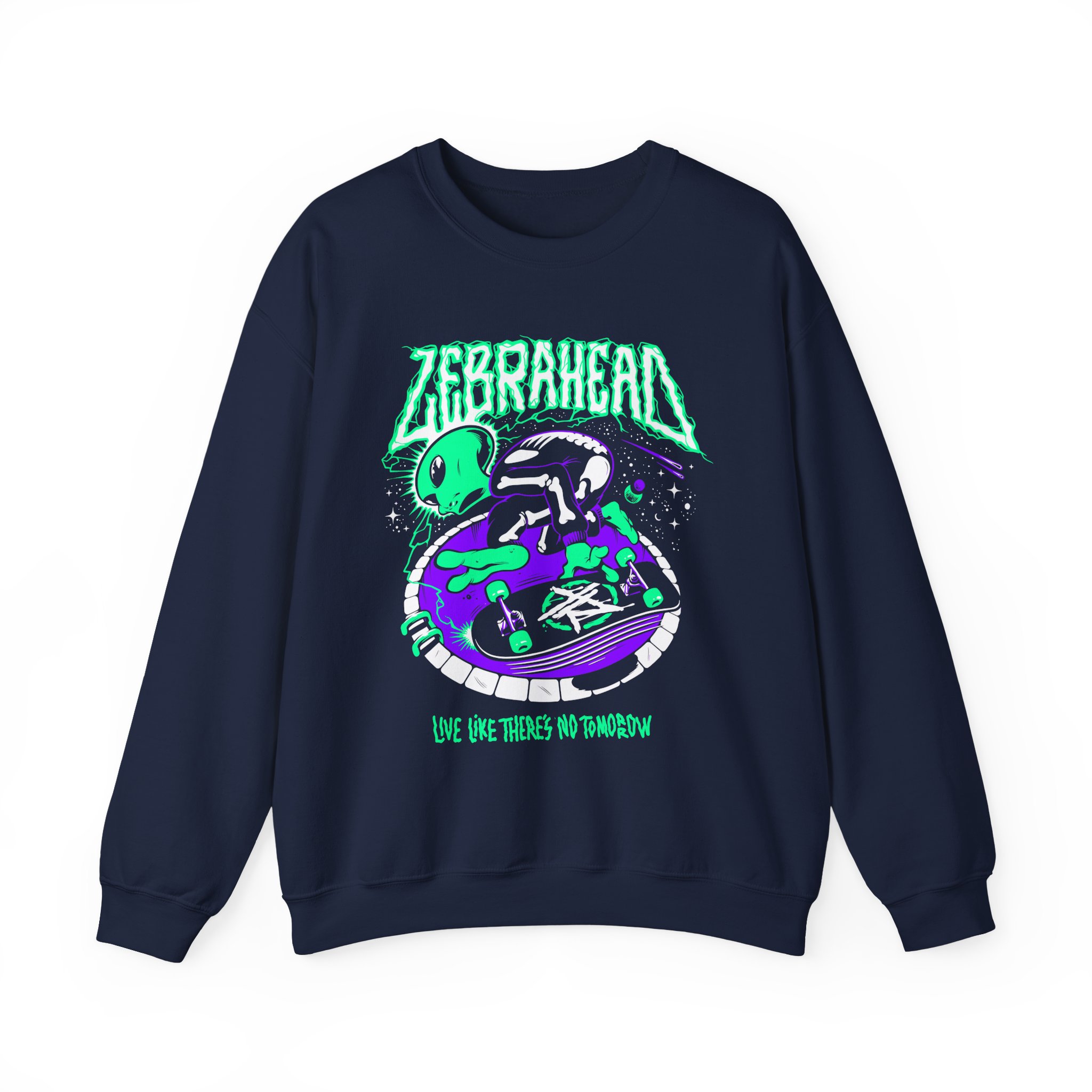 Zebrahead Unisex Heavy Blendâ„¢ Crewneck Sweatshirt