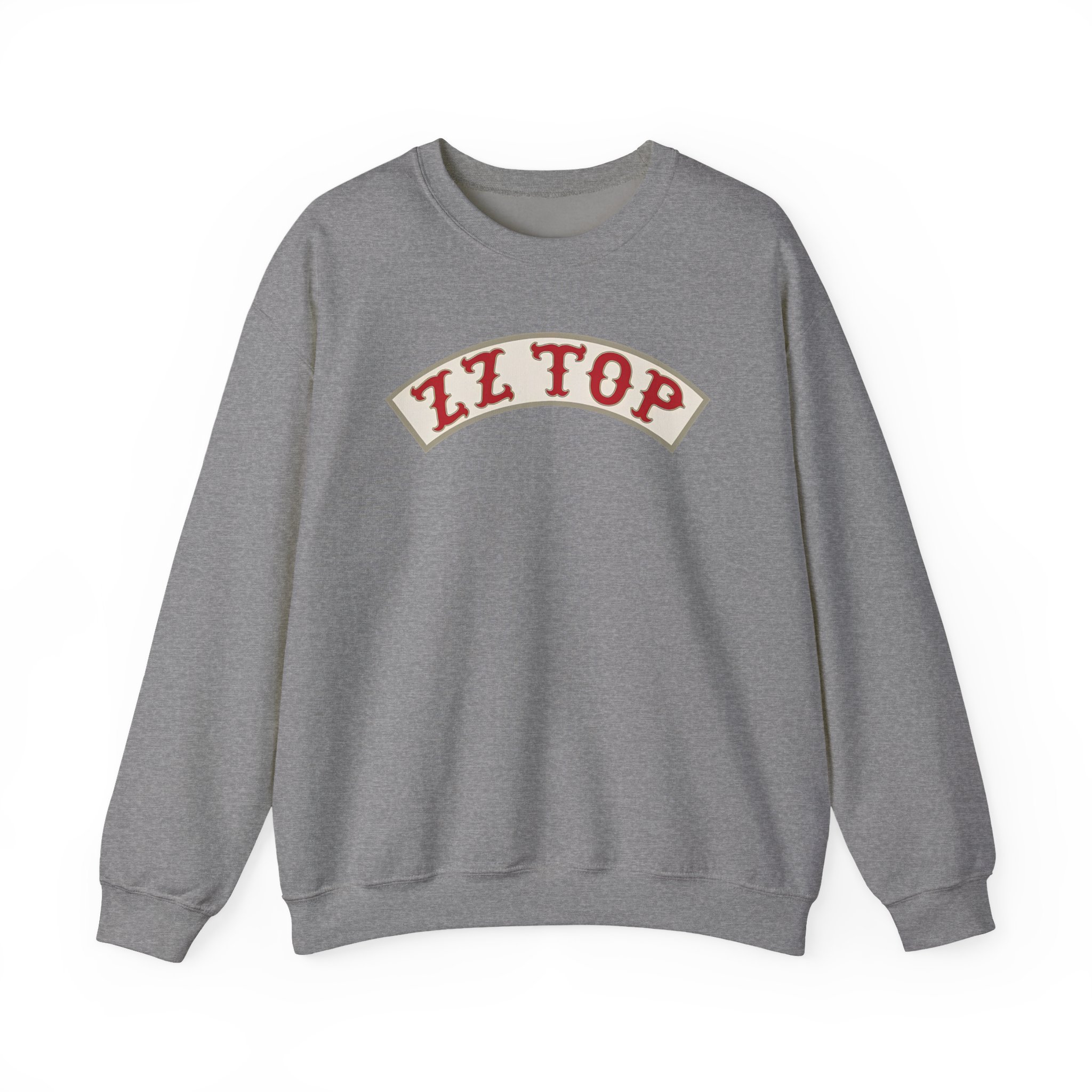 Zz Top Banner Logo Unisex Heavy Blendâ„¢ Crewneck Sweatshirt
