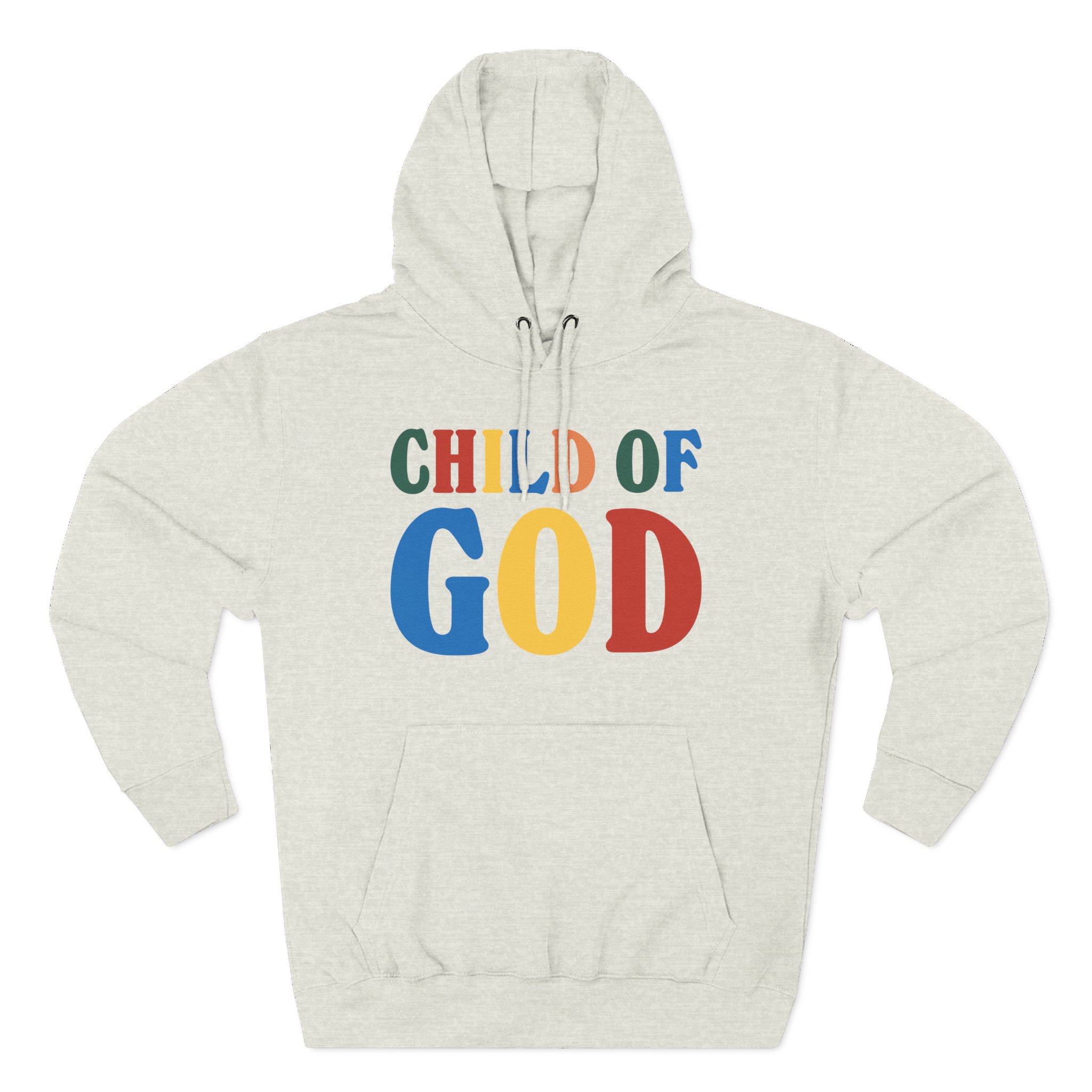 Child of God Three-Panel Fleece Hoodie