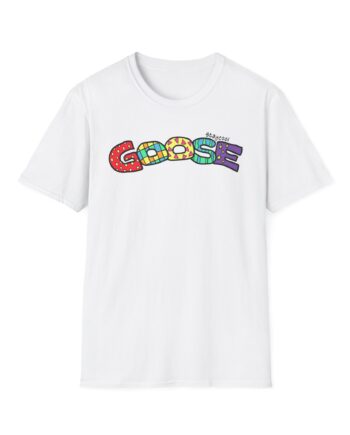 Goose x Staycool   Rainbow Unisex Softstyle T-Shirt