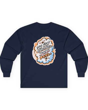 Heartstopper You Can Just Feel Unisex Ultra Cotton Long Sleeve Tee