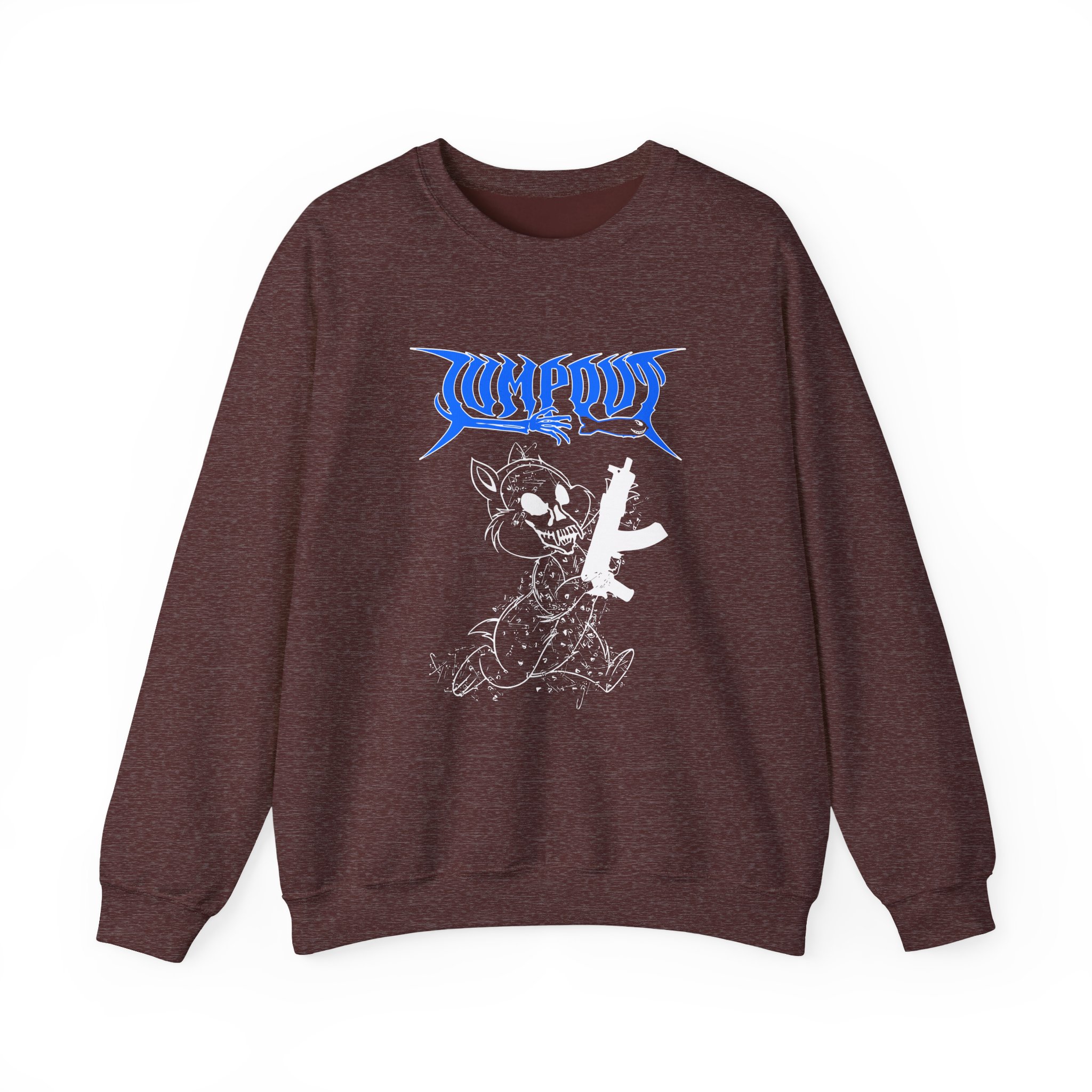 Osamason Jumpout Bunny Unisex Heavy Blendâ„¢ Crewneck Sweatshirt