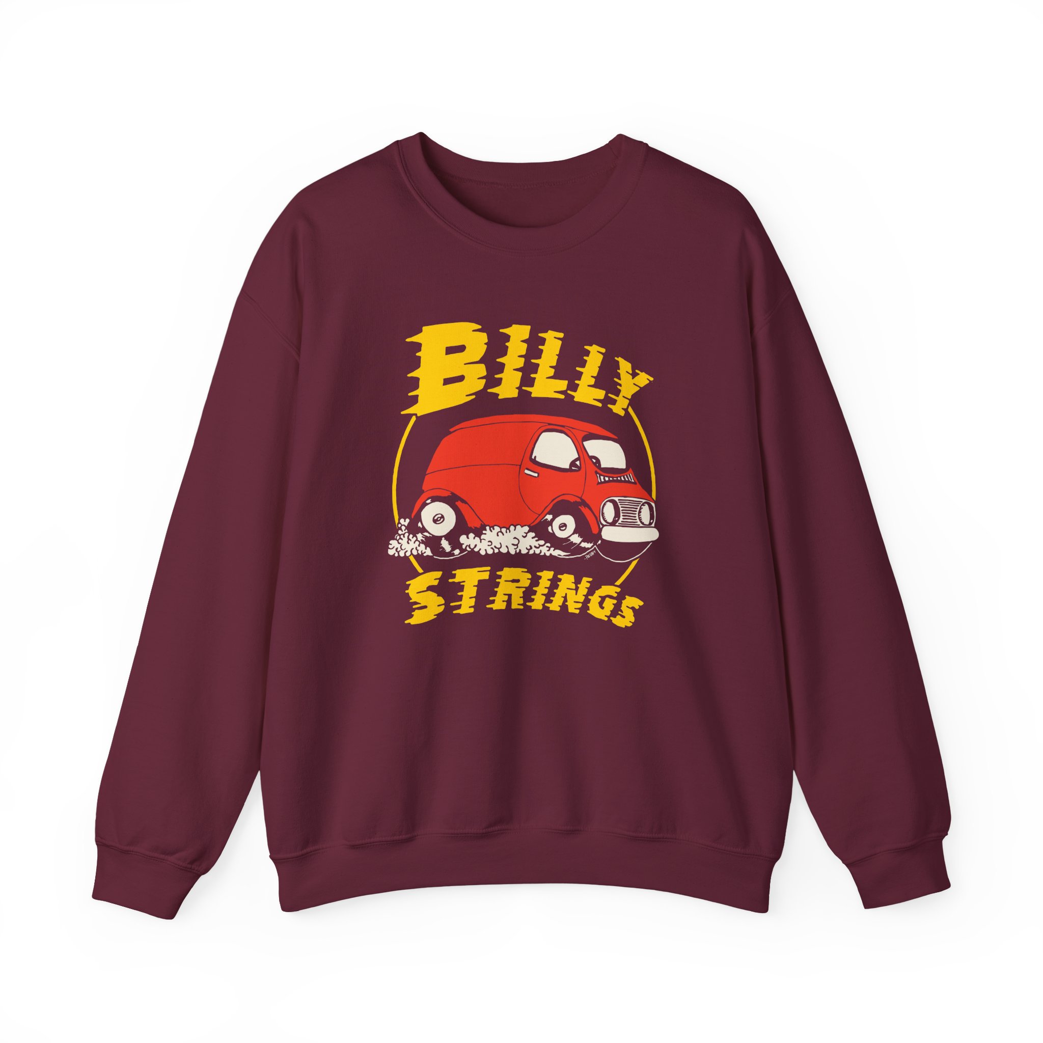 Billy Strings Van Unisex Heavy Blendâ„¢ Crewneck Sweatshirt