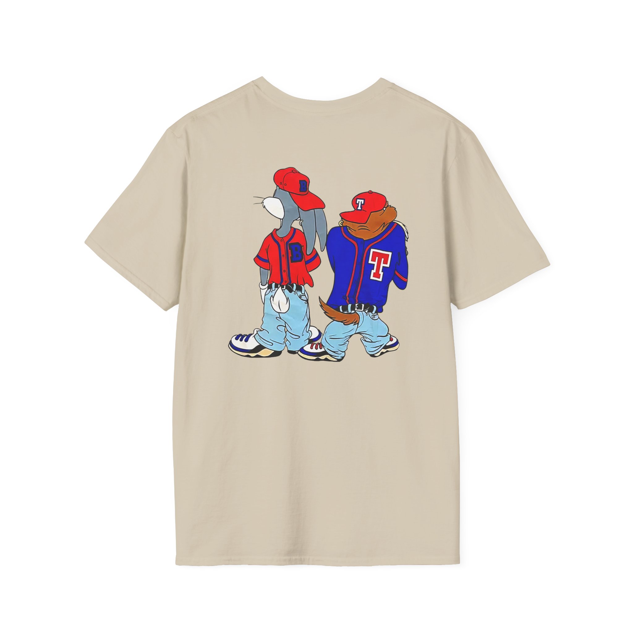 Vintage 90s Looney Tunes Bugs Taz Kris’s Kross Unisex Softstyle T-Shirt