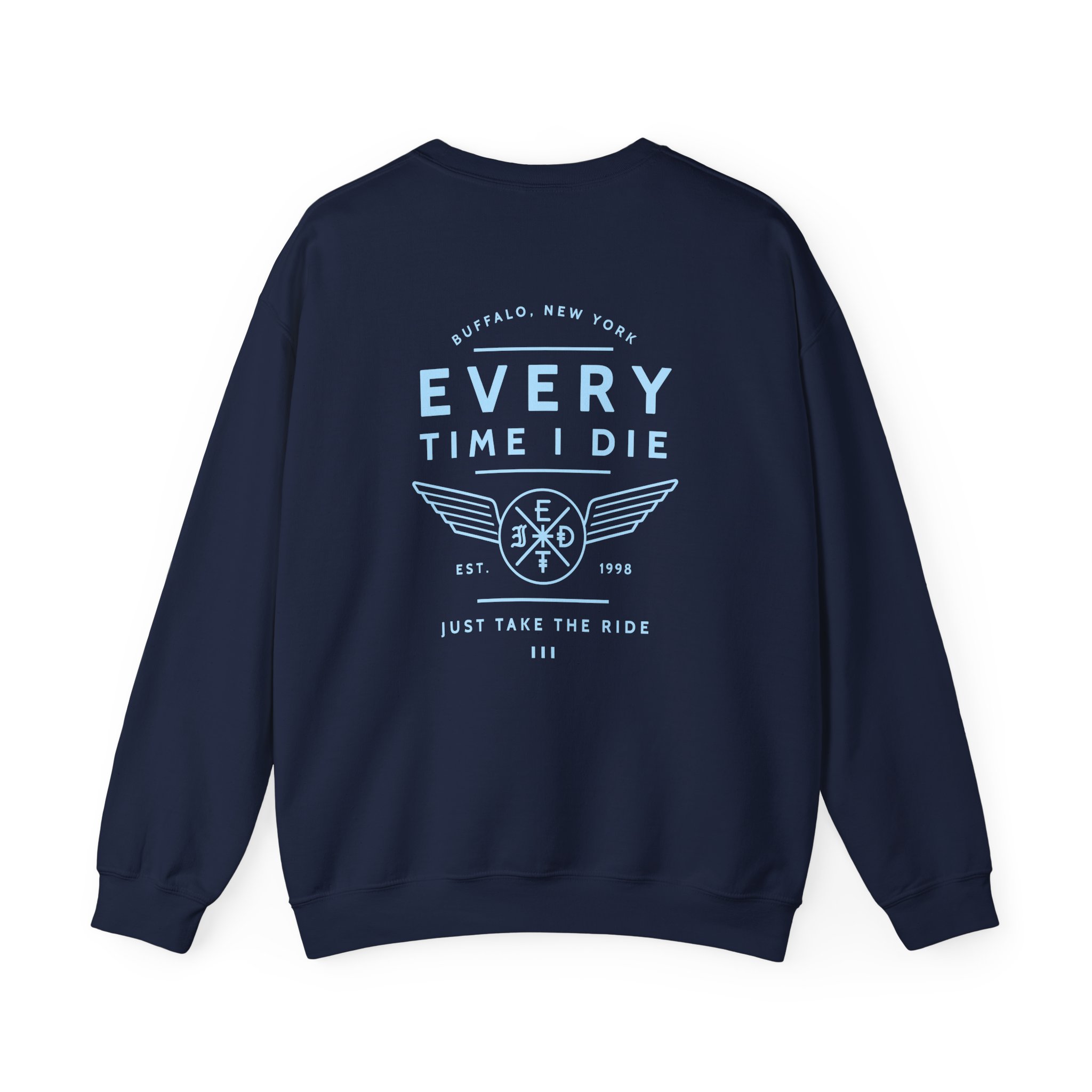 Every Time I Die Take the Ride Unisex Heavy Blend Crewneck Sweatshirt
