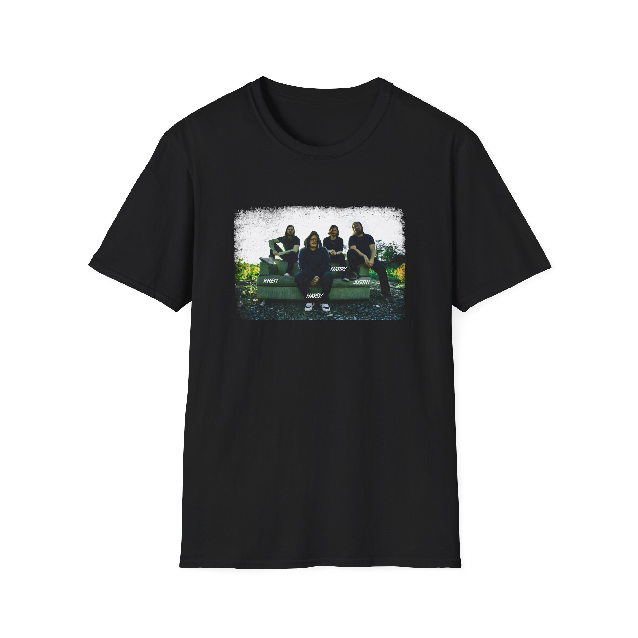 Hardy Band Photo Unisex Softstyle T-Shirt