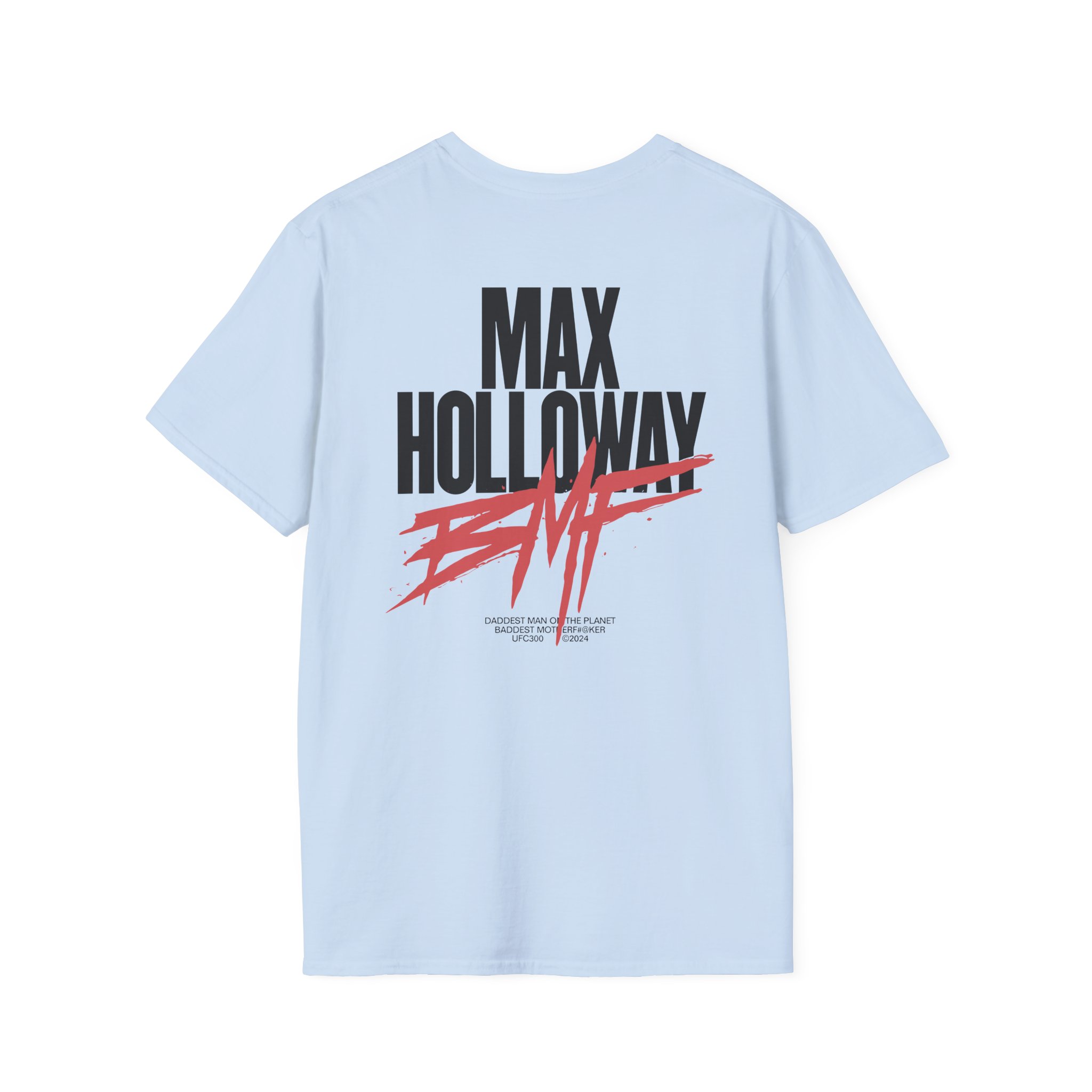 Max Holloway Dmp/bmf Unisex Softstyle T-Shirt